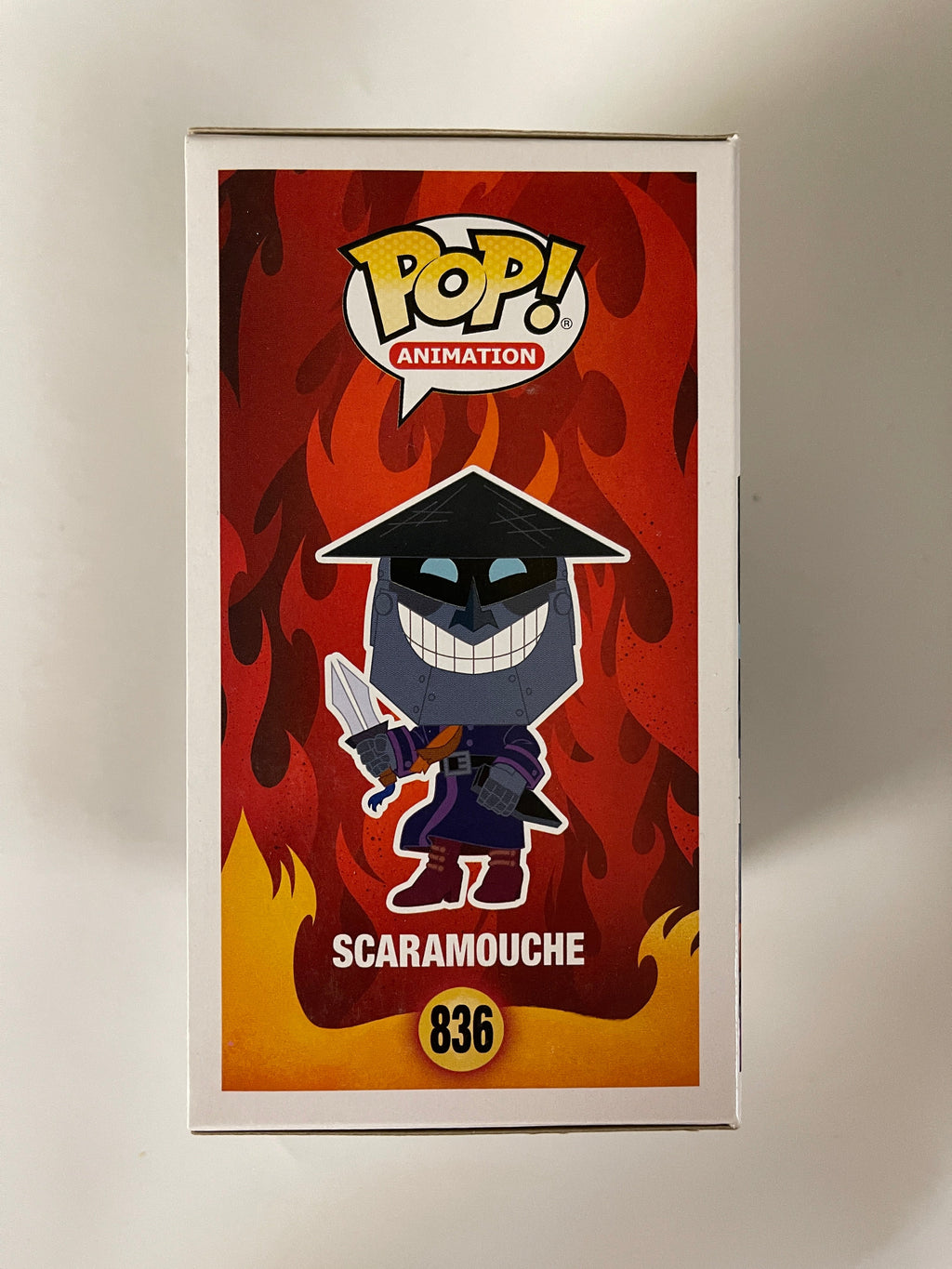 Funko Pop! Animation Scaramouche #836 Samurai Jack SDCC 2020 Summer Exclusive