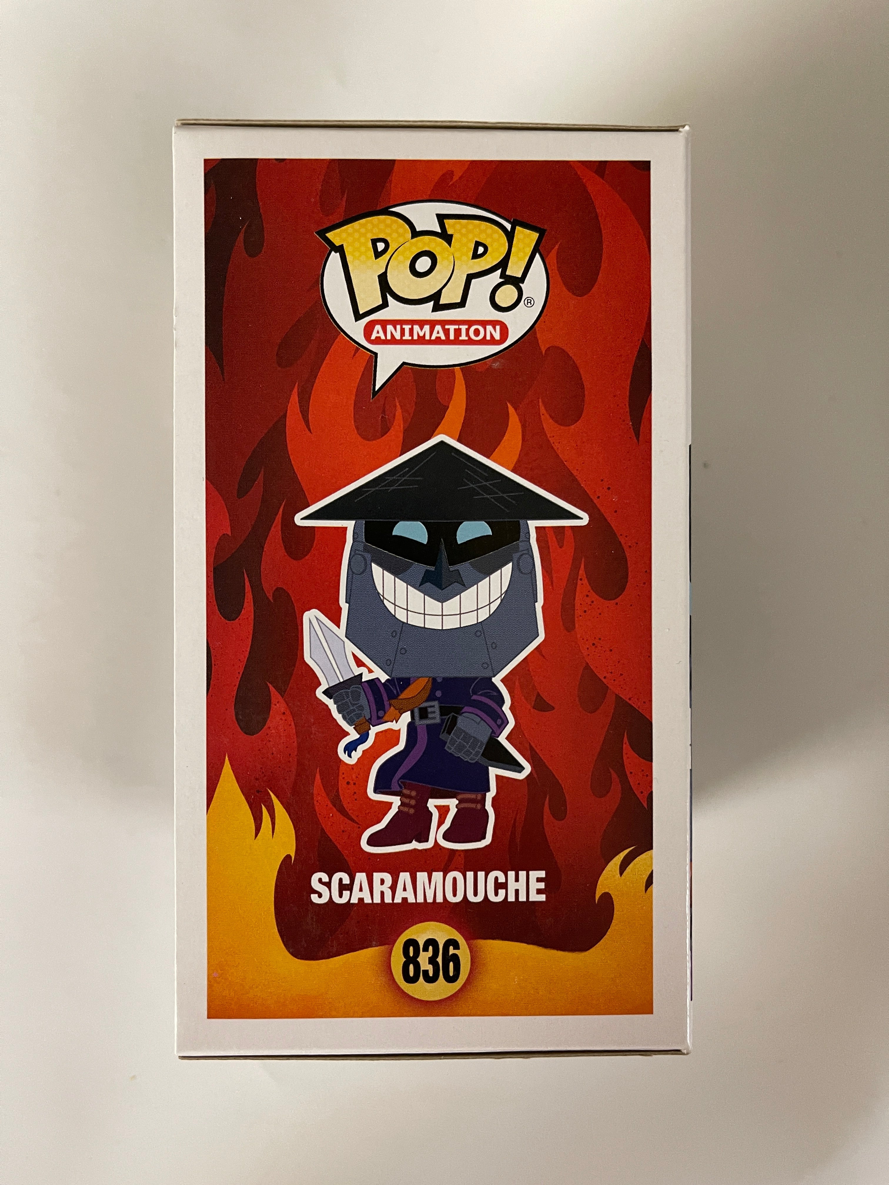 Funko Pop! Animation Scaramouche #836 Samurai Jack SDCC 2020 Summer Exclusive