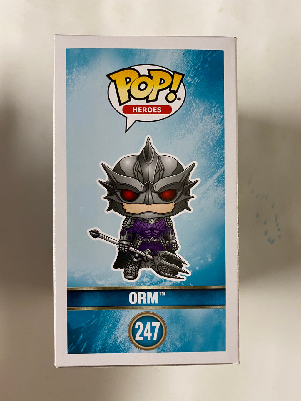 Funko Pop! Heroes Orm #247 Aquaman DC Comics Patrick Wilson 2018 Vaulted