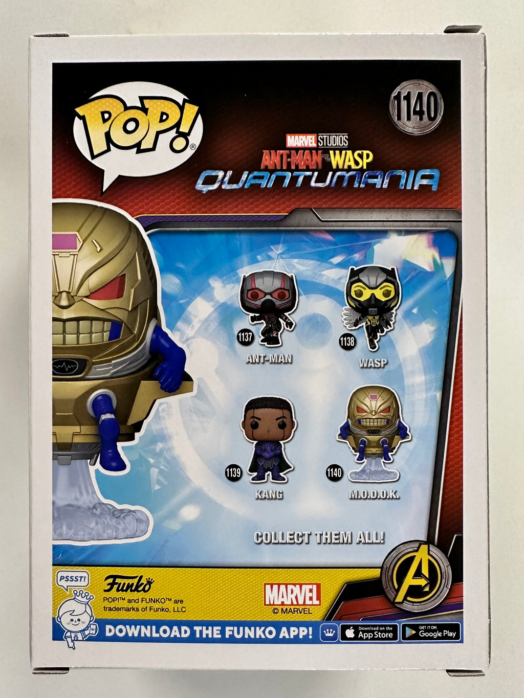 Funko Pop! Marvel M.O.D.O.K. #1140 Ant-Man & The Wasp 2022 Quantumania