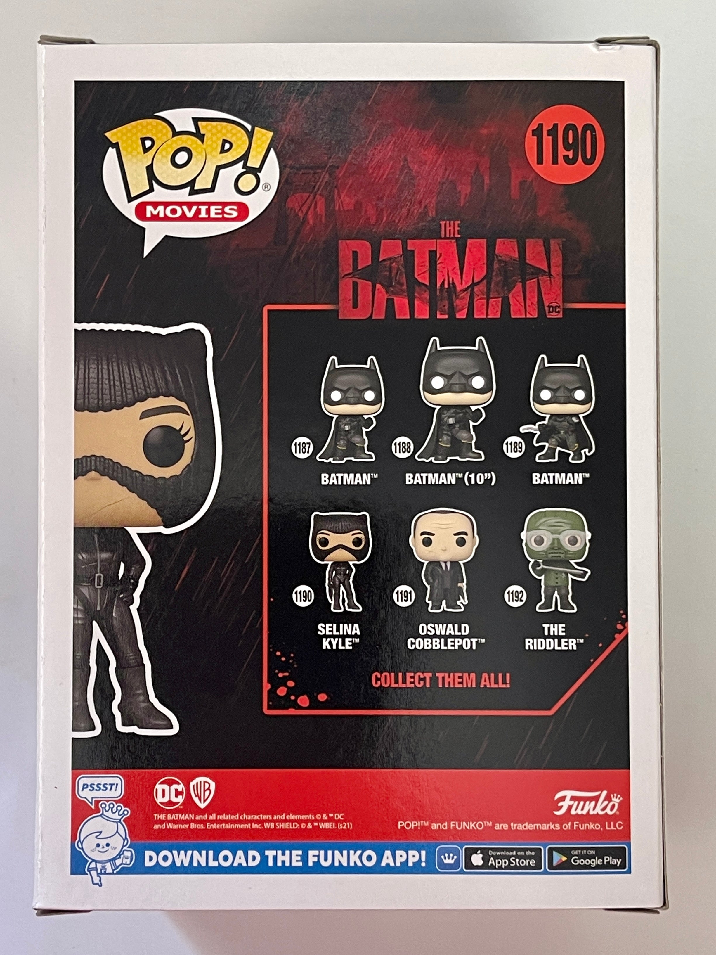 Funko Pop! Heroes Selina Kyle (Catwoman) #1190 DC The Batman 2022