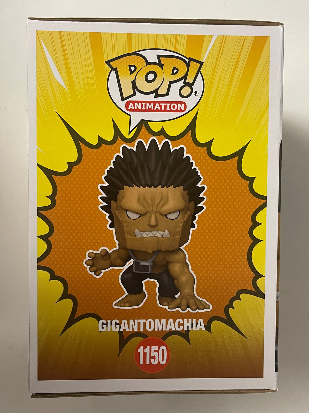Funko Pop! Animation 6” Gigantomachia #1150 My Hero Academia MHA 2022 Specialty Series Exclusive