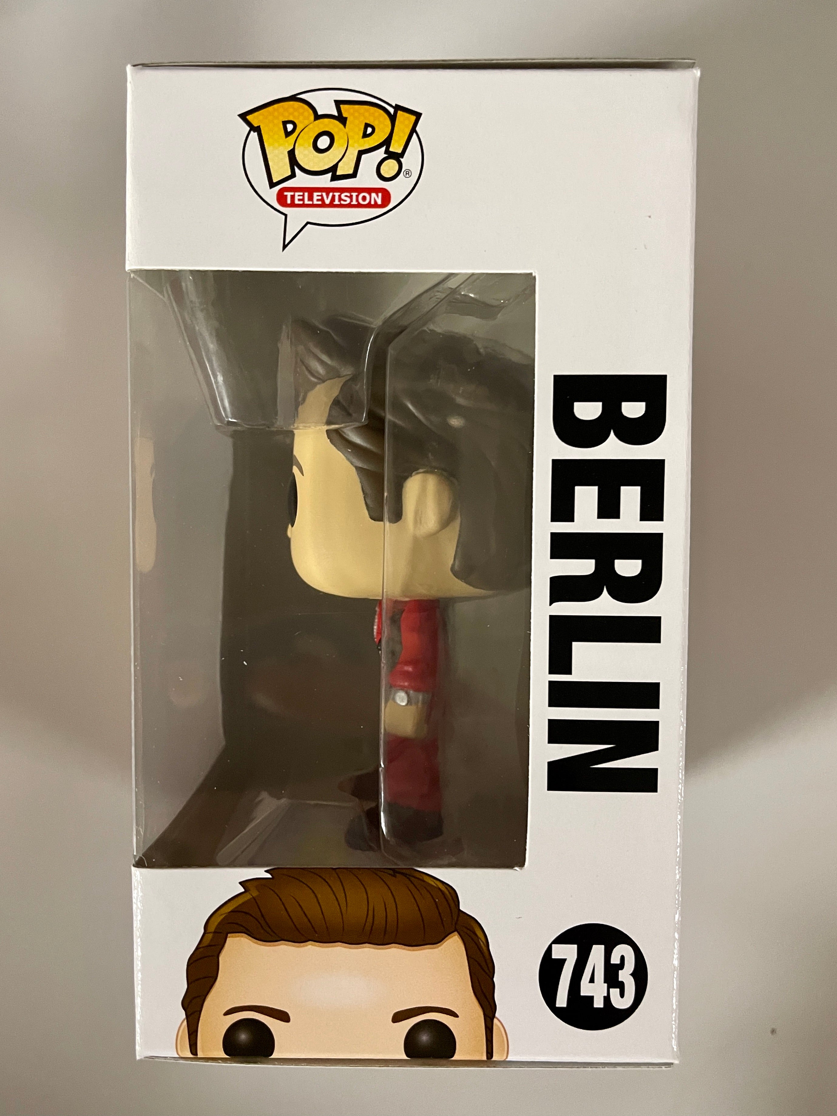 Funko Pop! Television Berlin #743 La Casa De Papel Netflix Money Heist
