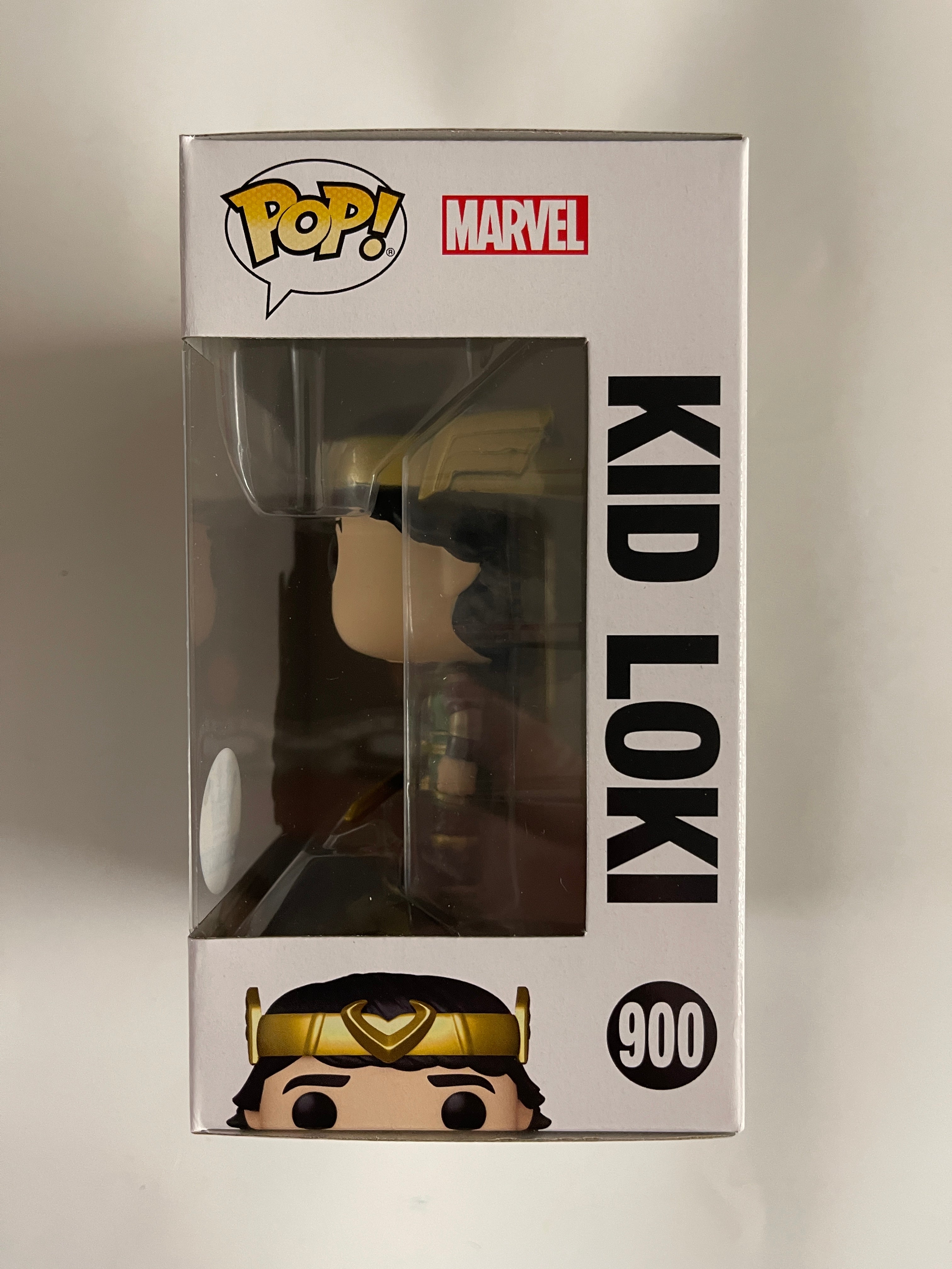 Funko Pop! Marvel Metallic Kid Loki W/ Alligator Loki #900 Funko Shop Exclusive