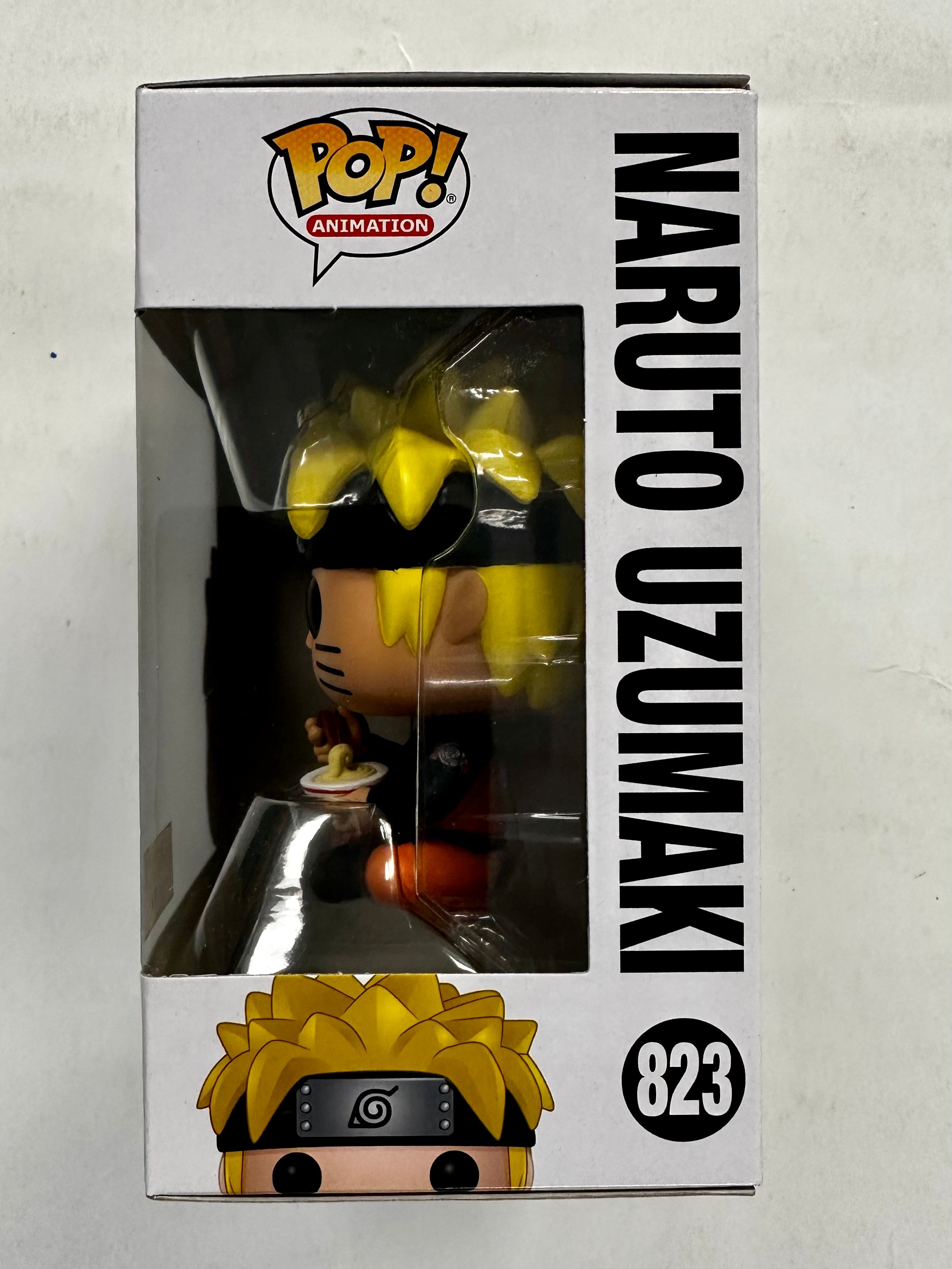 Funko Pop! Animation Naruto Uzumaki Eating Noodles #823 Shippuden 2021 Exclusive