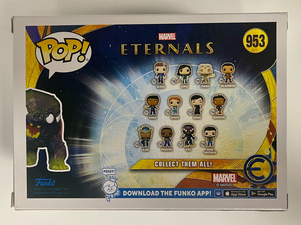 Funko Pop! Marvel Metallic Deviant #953 The Eternals GameStop 2021 Exclusive