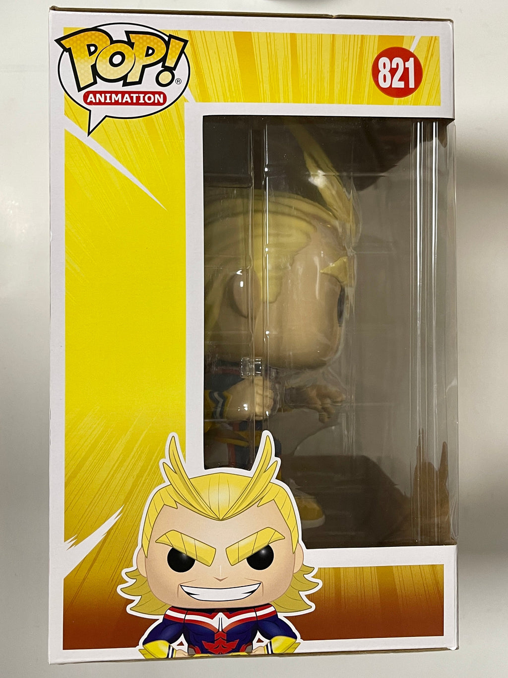 Funko Pop! Animation 10” All Might #821 My Hero Academia 2020 Plus Ultra
