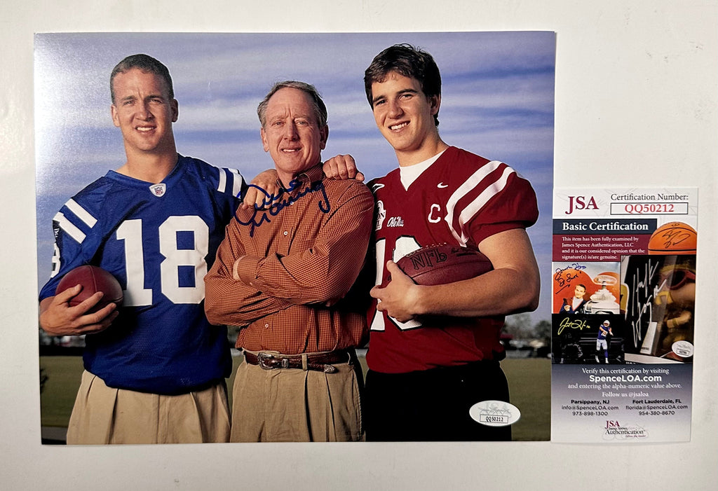 archie-manning-with-sons-peyton-eli-signed-8x10-photo-with-jsa-coa