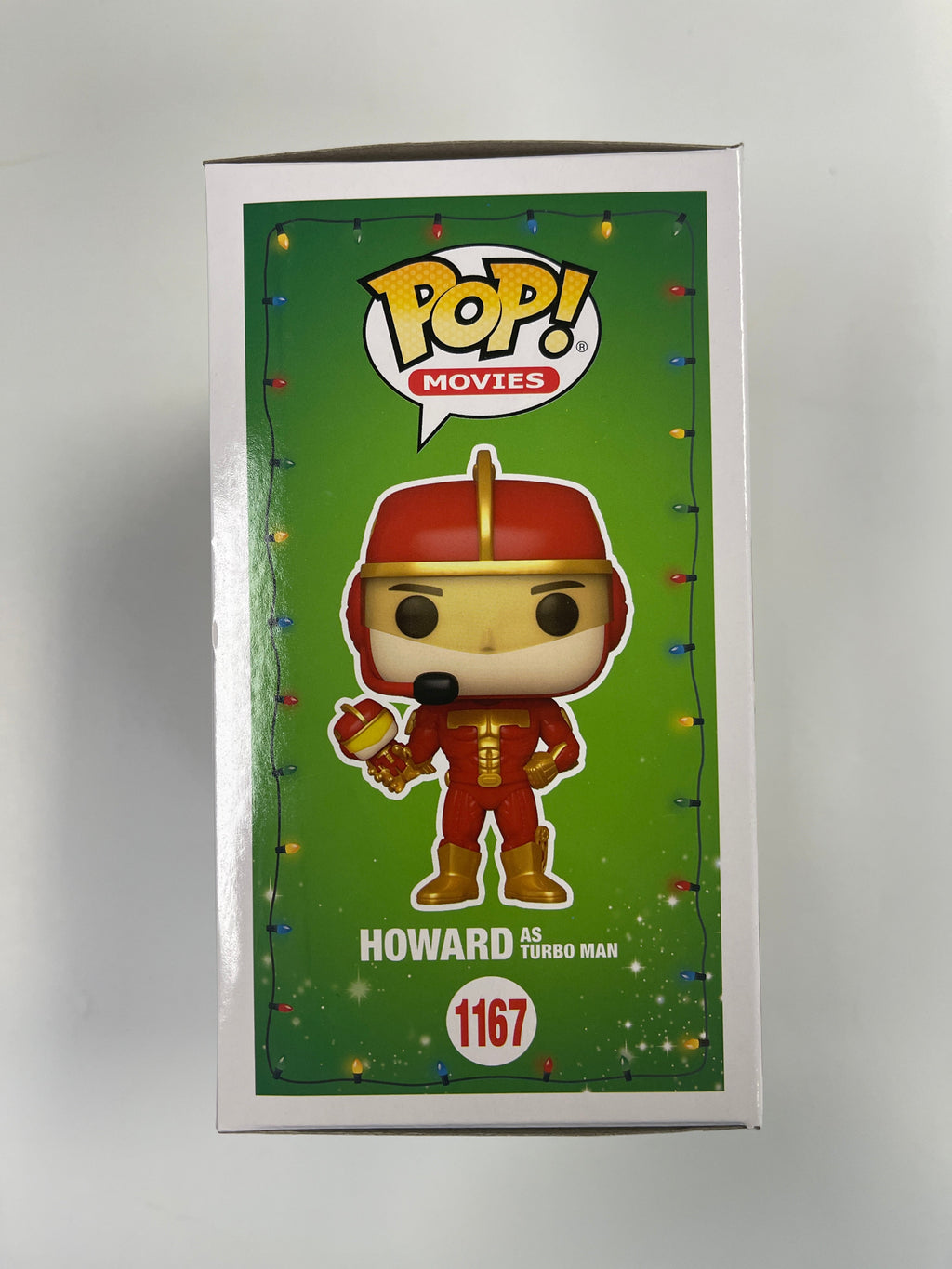 Funko Pop! Movies Howard As Turbo Man #1167 Jingle All The Way 2021 Arnold Schwarzenegger