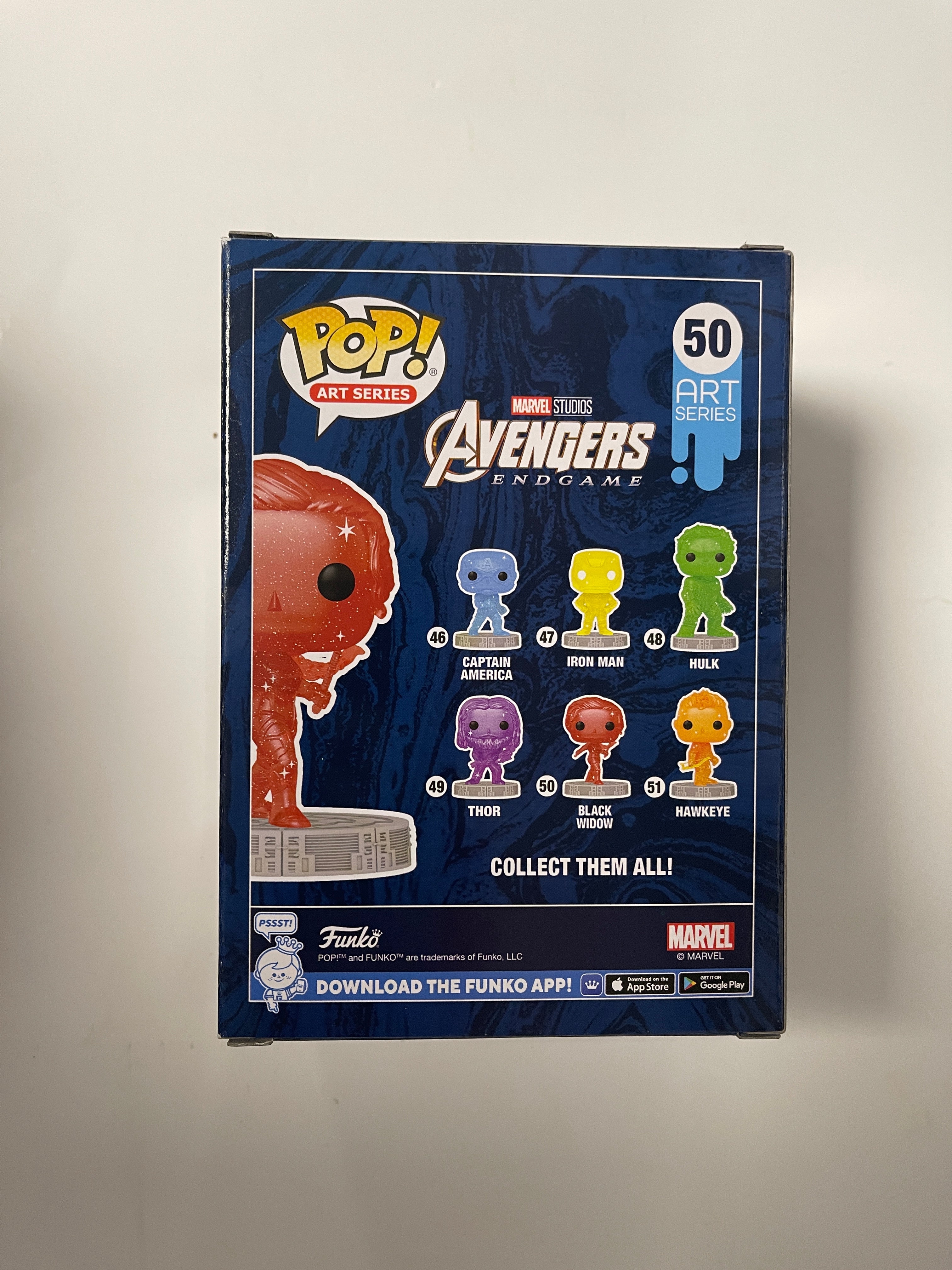 Funko Pop! Marvel Studios Black Widow 50 Infinity Saga Art Series 2021 Exclusive
