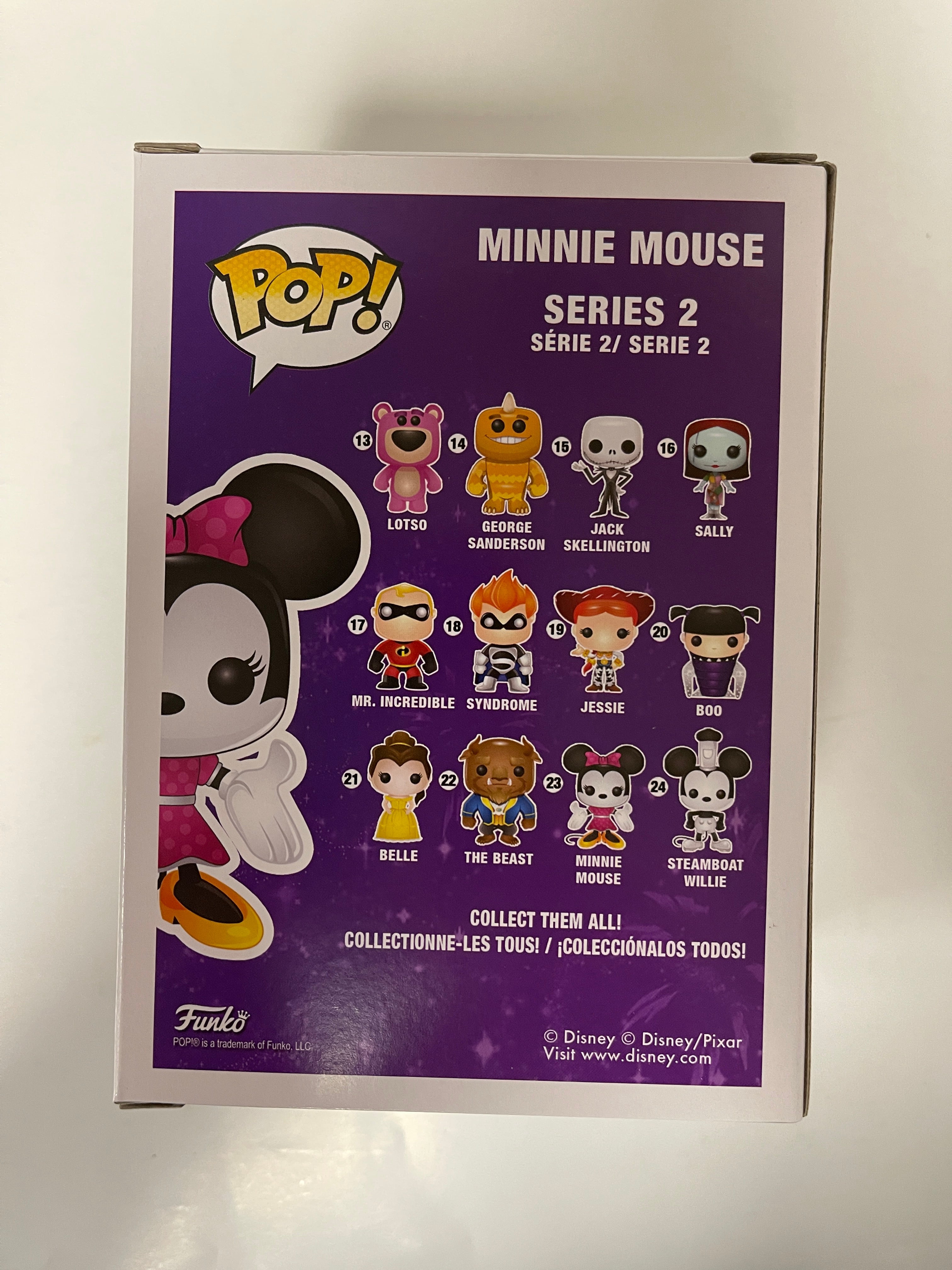 Funko Pop! Classic Minnie Mouse In Pink Polka dot Outfit #23 Disney 2022