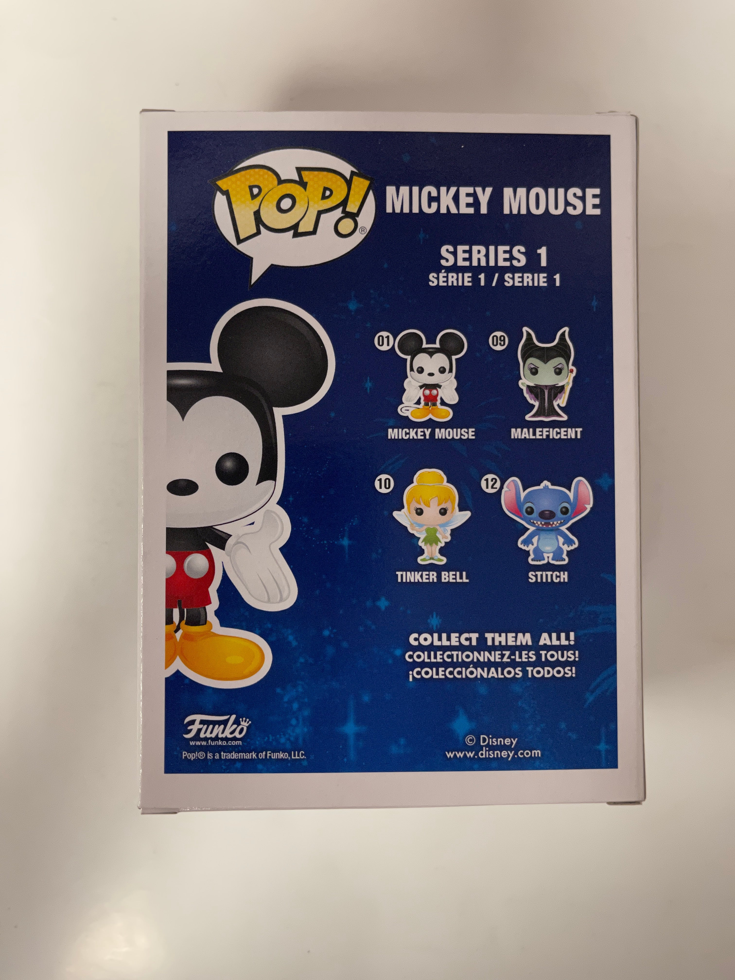 Funko Pop! Disney Diamond Mickey Mouse #01 Hot Topic 2017 Vaulted Exclusive