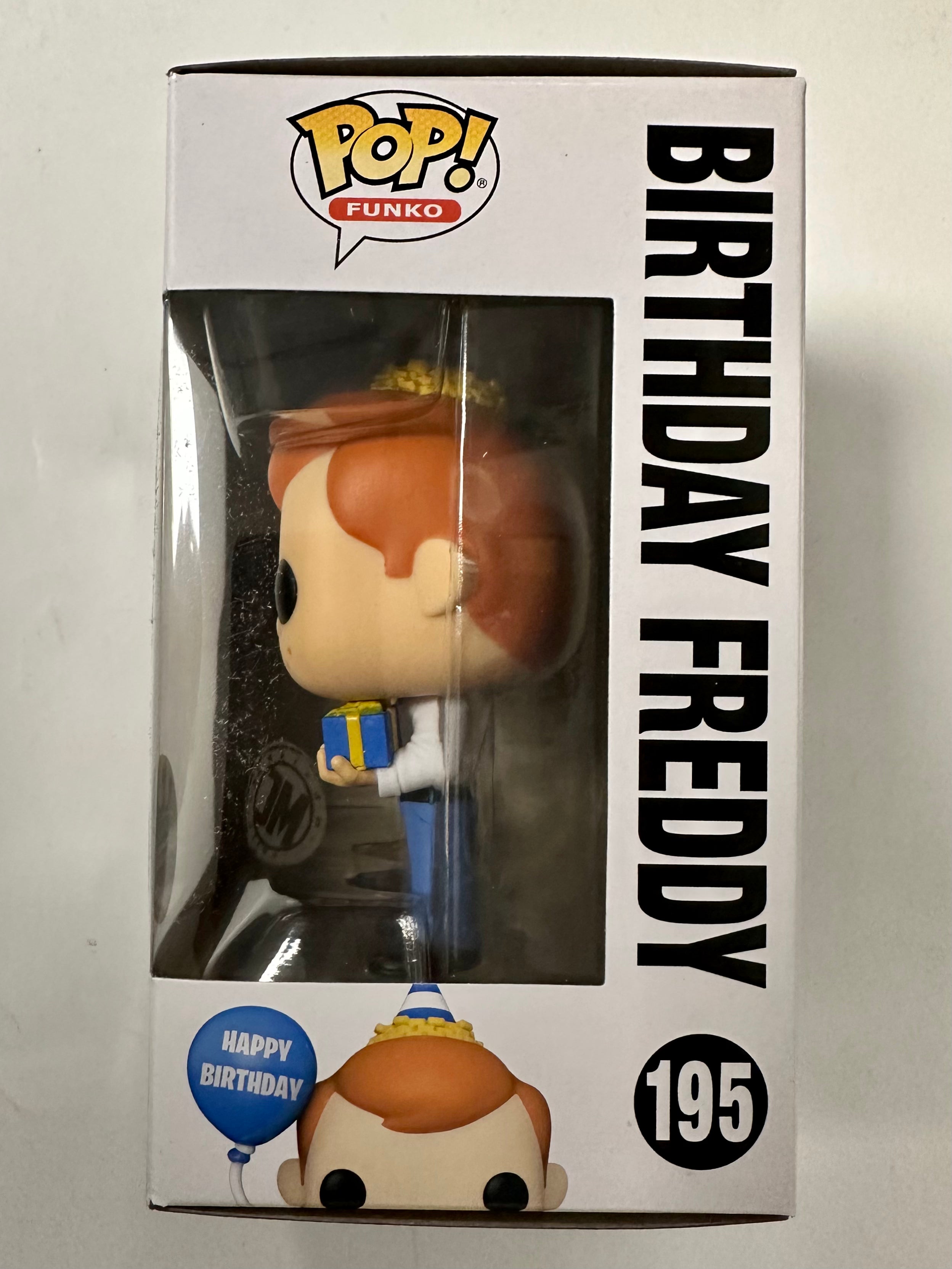 Funko Pop! Birthday Freddy With Balloon & Gift #195 Funko Shop 2022 Exclusive