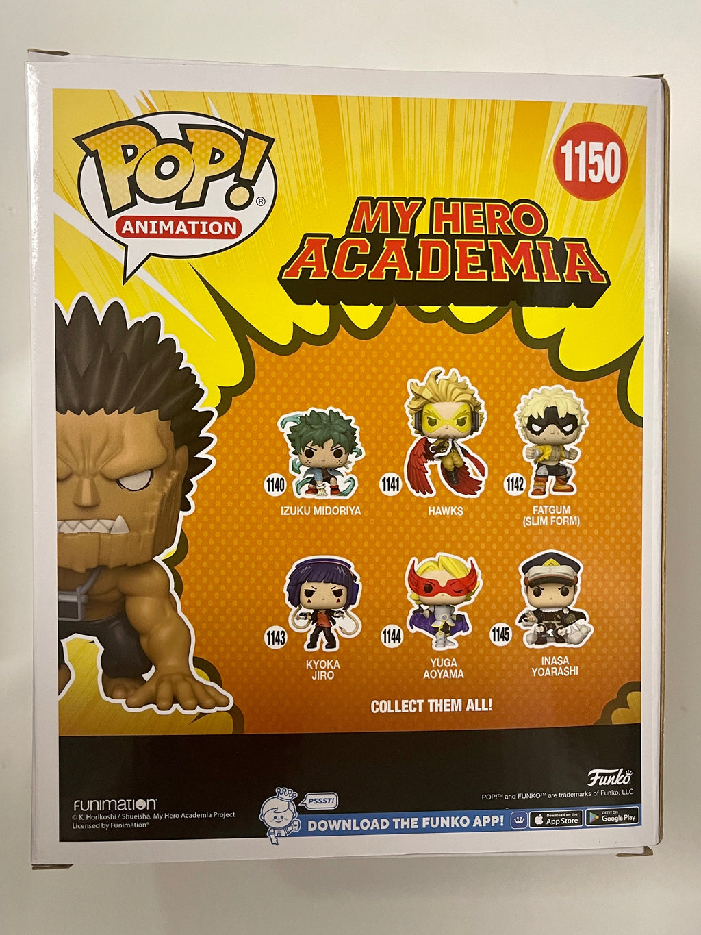 Funko Pop! Animation 6” Gigantomachia #1150 My Hero Academia MHA 2022 Specialty Series Exclusive
