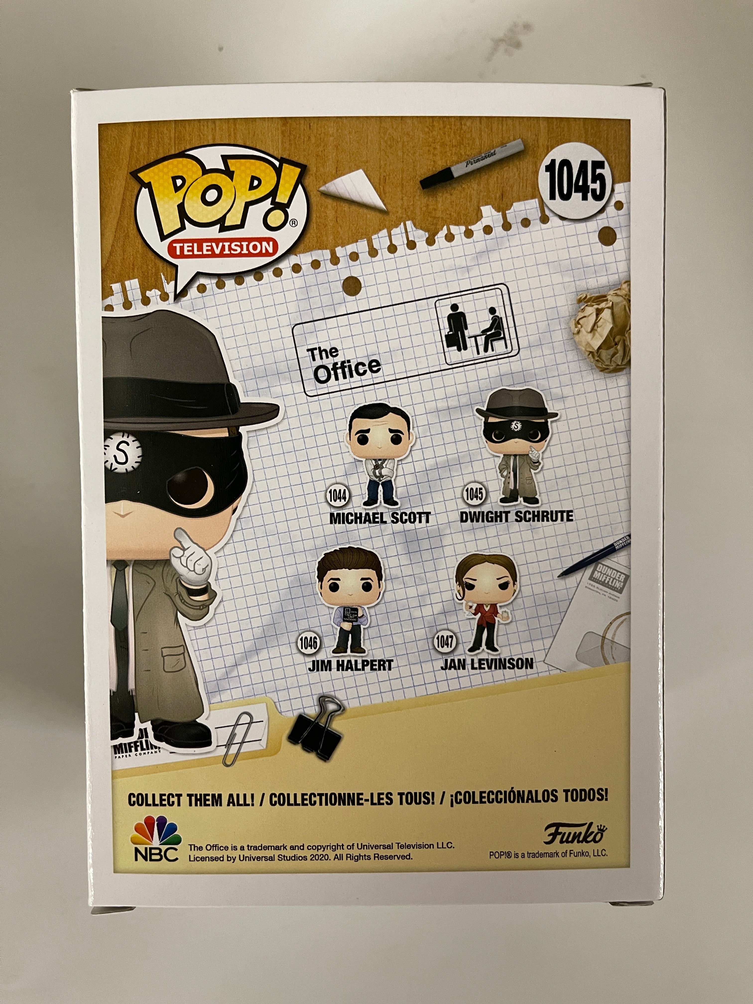 Funko Pop! Television Dwight Schrute As Scranton Strangler #1045 The Office