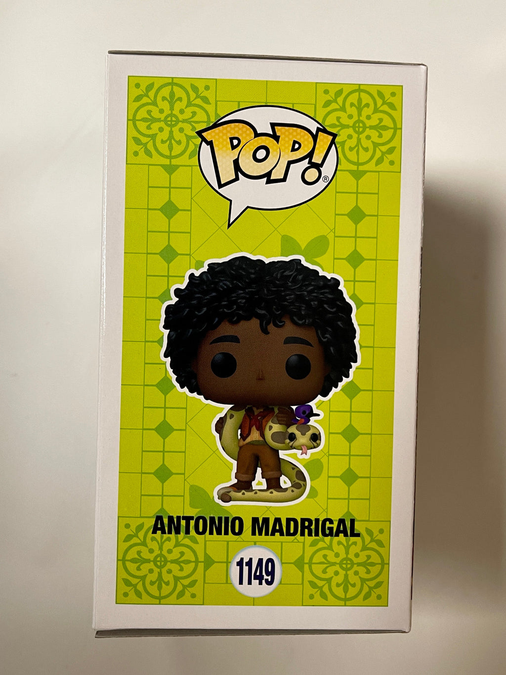 Funko Pop! Disney Antonio Madrigal #1149 Pixar Encanto 2021 Talks To Animals