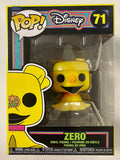 Funko Pop! Disney Black Light Jacks Dog Zero #71 Nightmare Before Christmas 2022