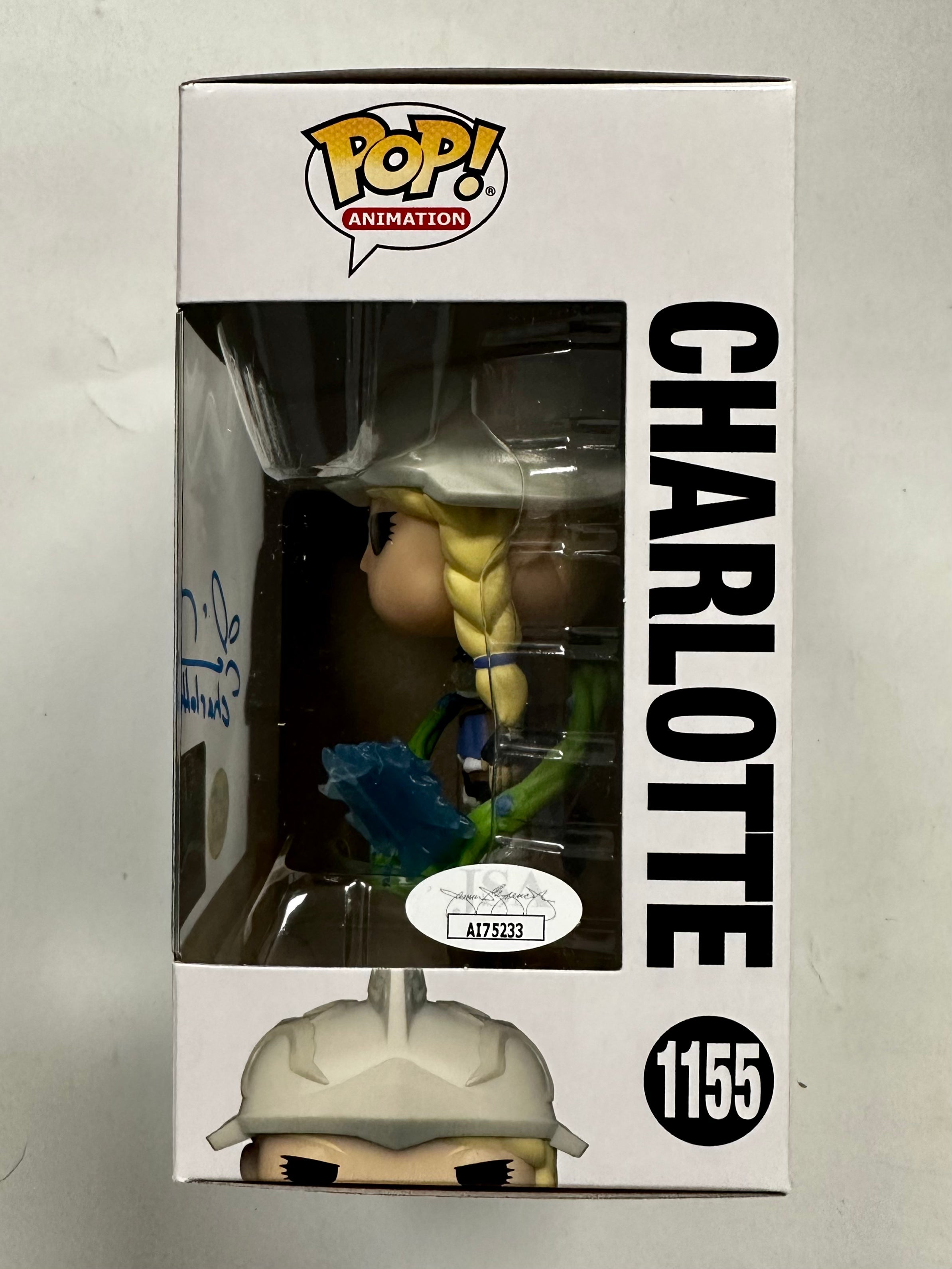 colleen-clinkenbeard-signed-black-clover-charlotte-funko-pop-1155-glow-exclusive-with-jsa-coa