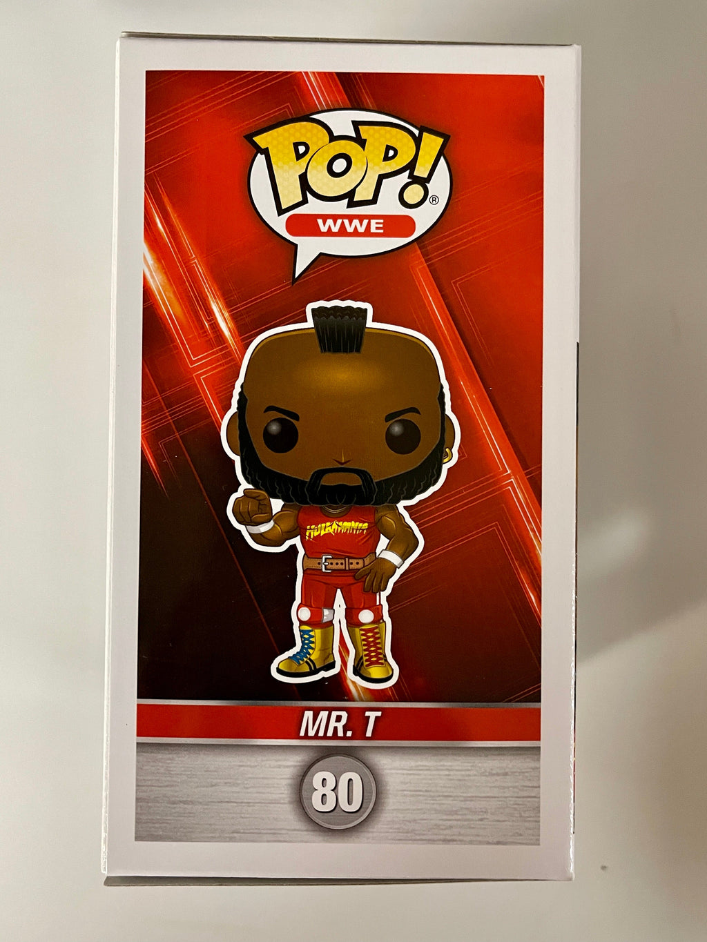 Funko Pop! WWE Mr. T In Hulkamania Outfit #80 Wrestling 2020