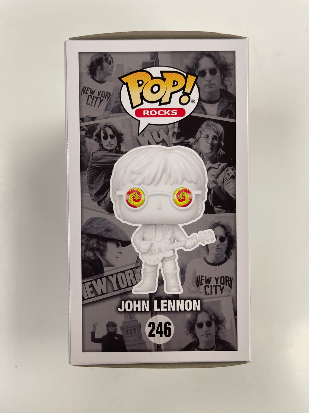Funko Pop! Rocks John Lennon With Psychodelic Shades #246 EE Exclusive 2021 Beatles