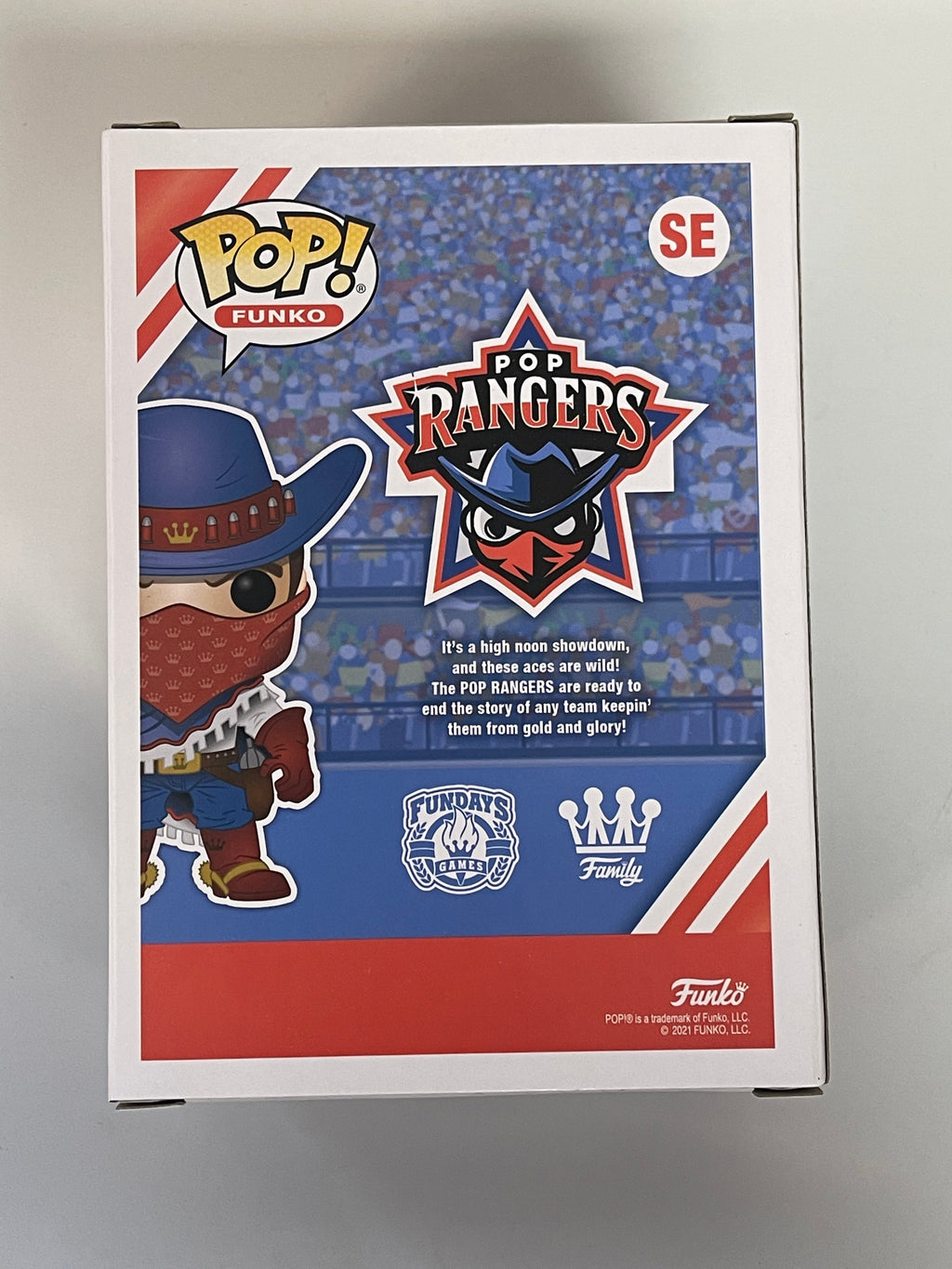 Funko Pop! Pop Ranger SE Fundays Games 2021 Box of Fun Exclusive LE 5000