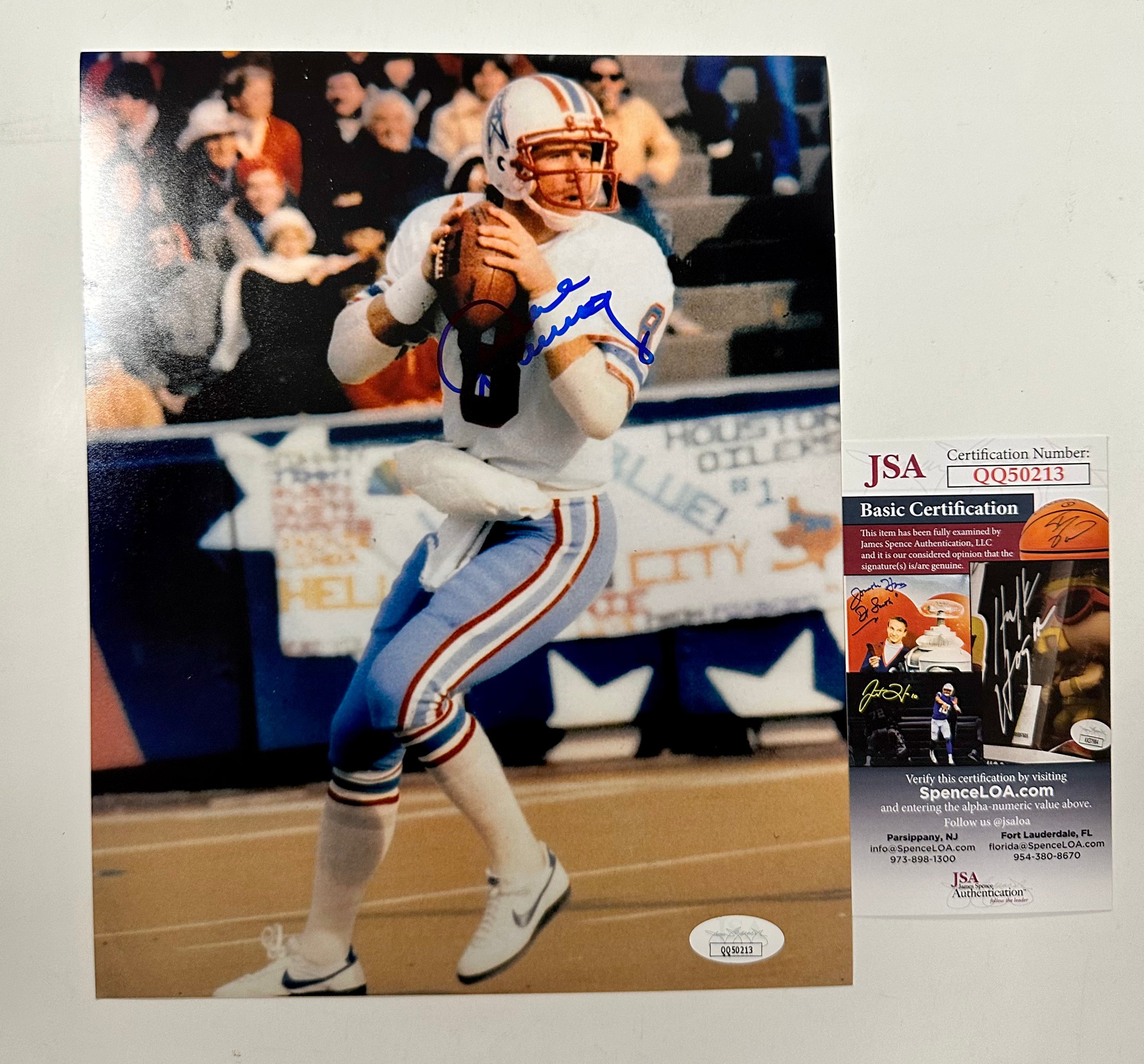 archie-manning-signed-houston-oilers-8x10-photo-with-jsa-coa-new-orleans-saints