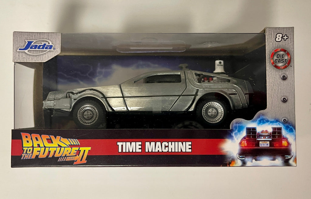 Jada Toys Back To The Future Part II Time Machine 1:32 Scale Die-Cast Deloreon