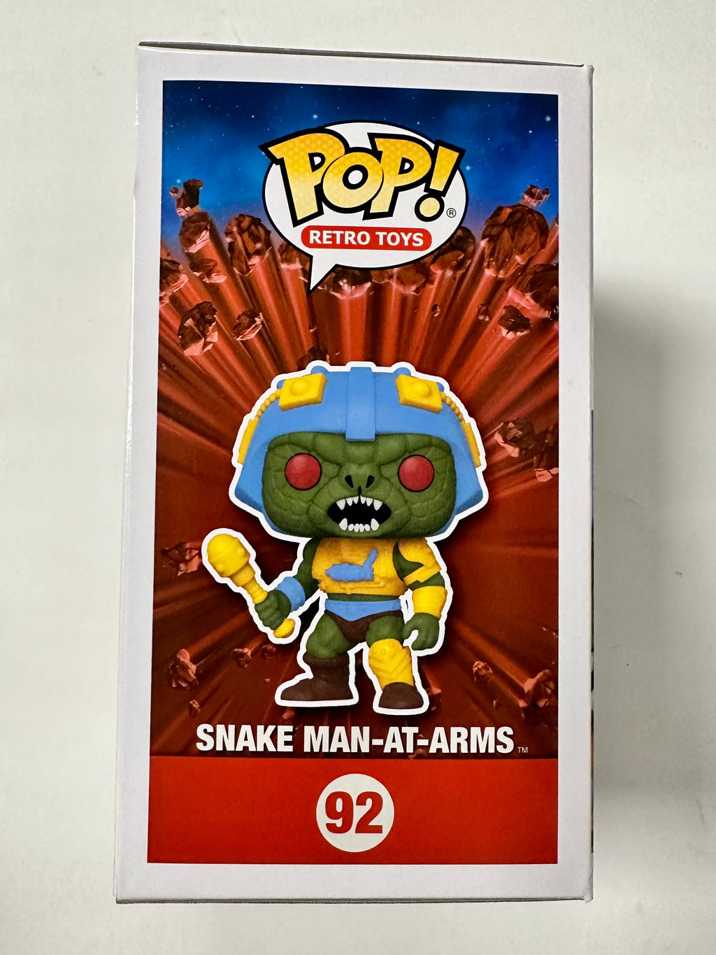 Funko Pop! Retro Toys Masters of The Universe Snake Man-At-Arms #92 Specialty Series