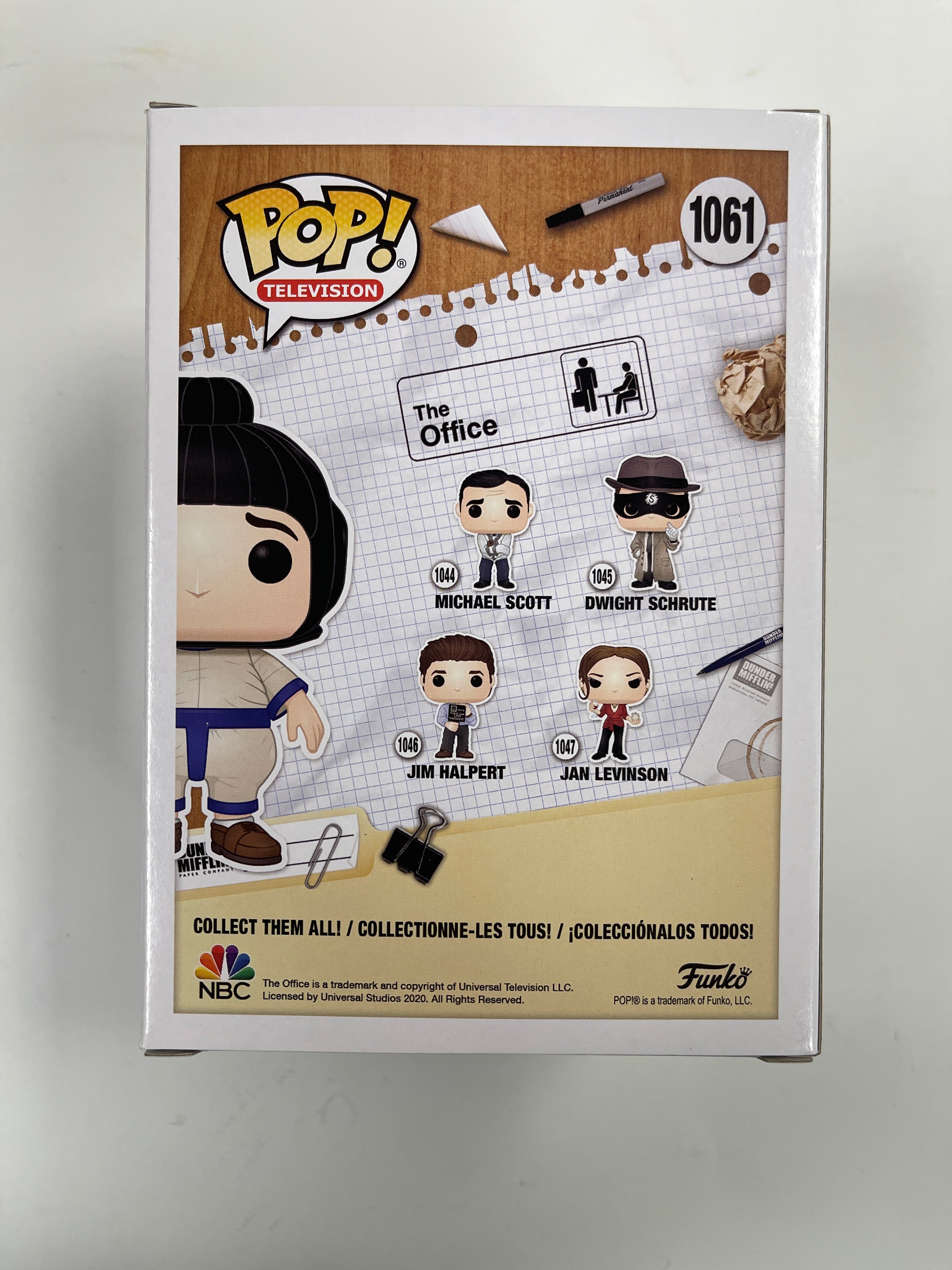 Funko Pop! Television Andy In Sumo Suit #1061 The Office Target 2020 Vaulted Exclusive