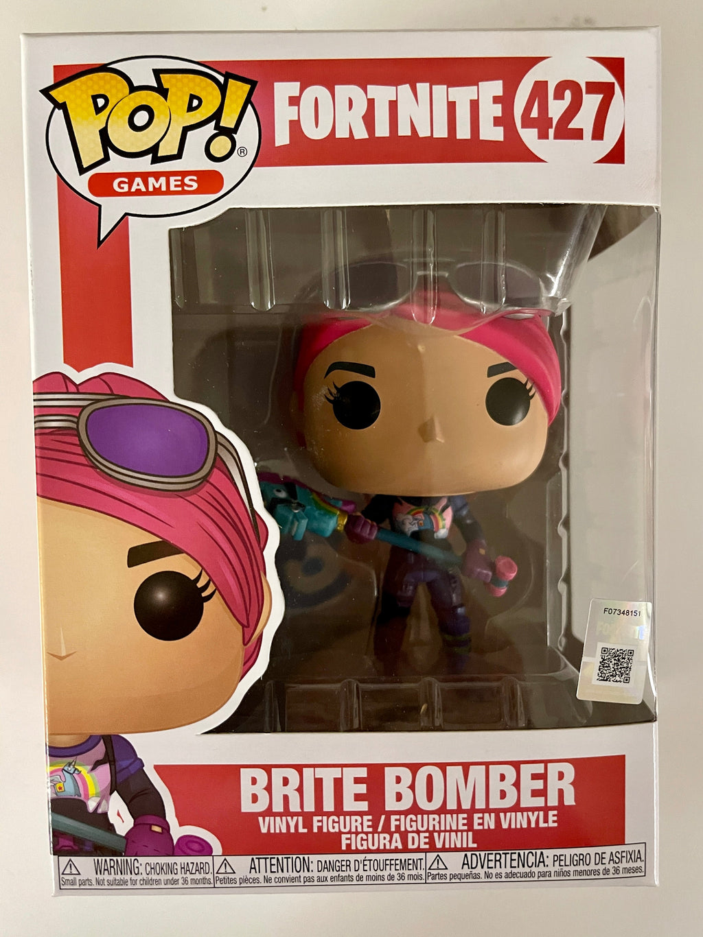 Funko Pop! Games Brite Bomber #427 Fortnite 2018