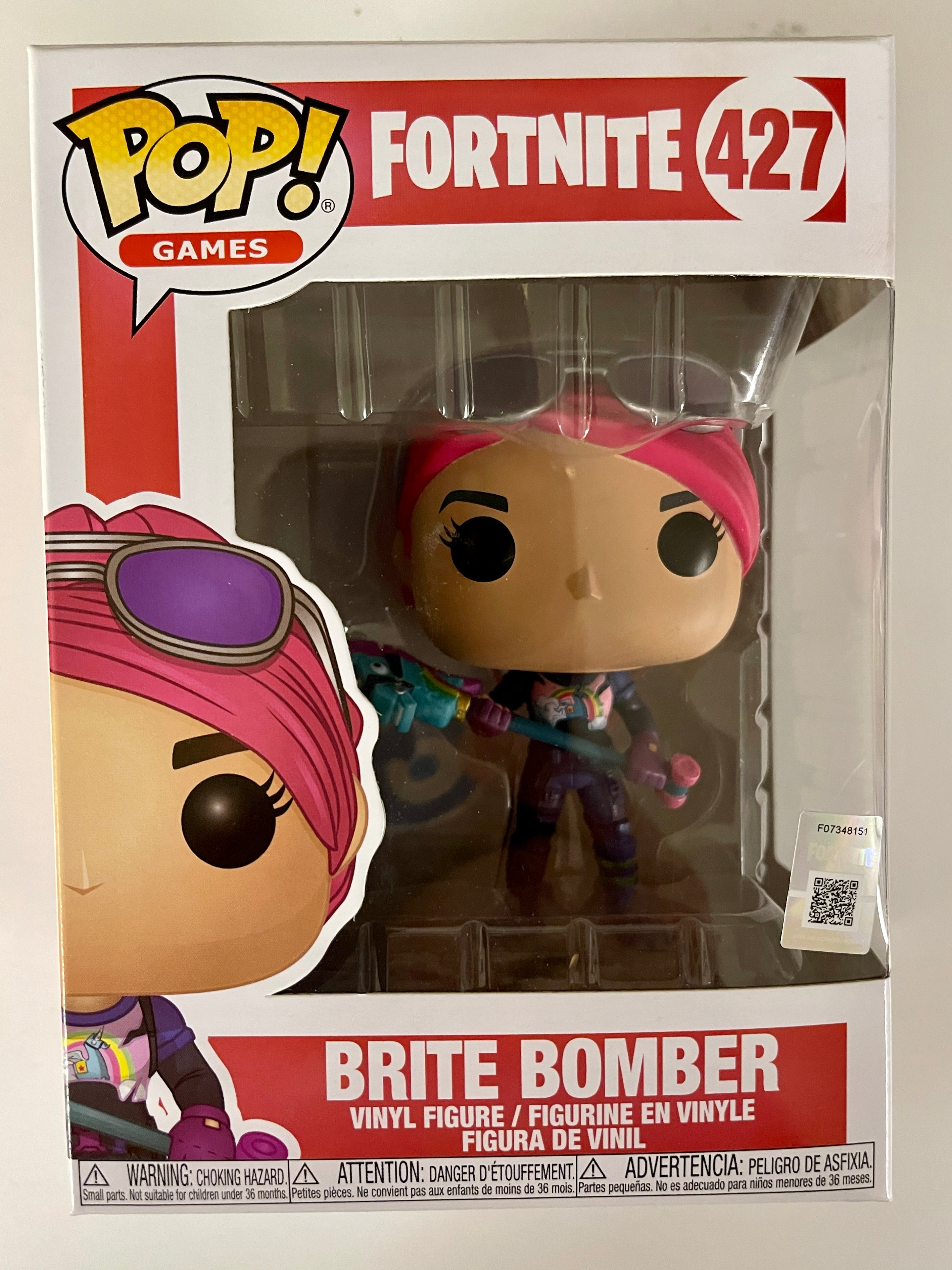 Funko Pop! Games Brite Bomber #427 Fortnite 2018