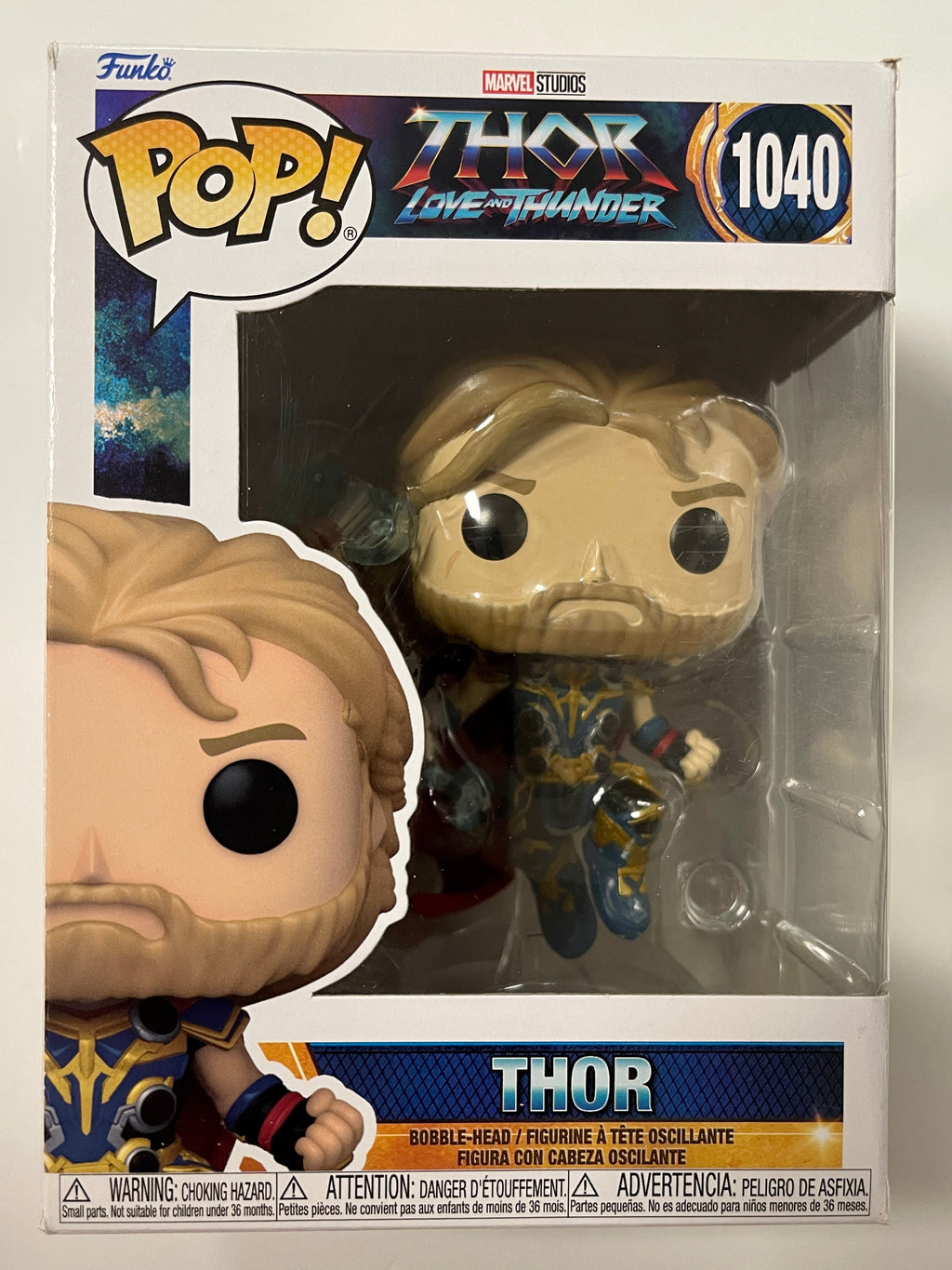 Funko Pop! Marvel Thor With Stormbreaker #1040 Love & Thunder 2022