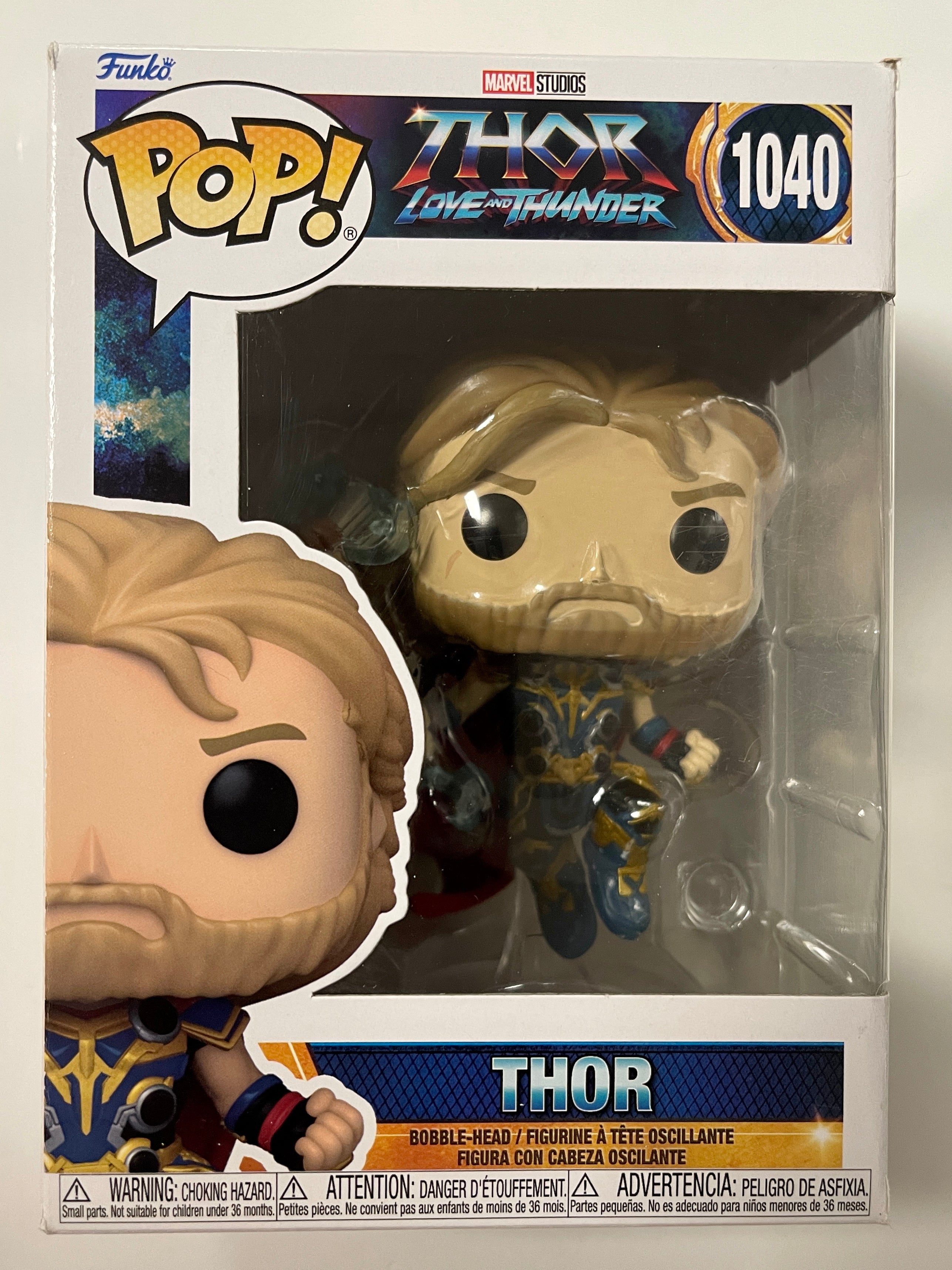 Funko Pop! Marvel Thor With Stormbreaker #1040 Love & Thunder 2022