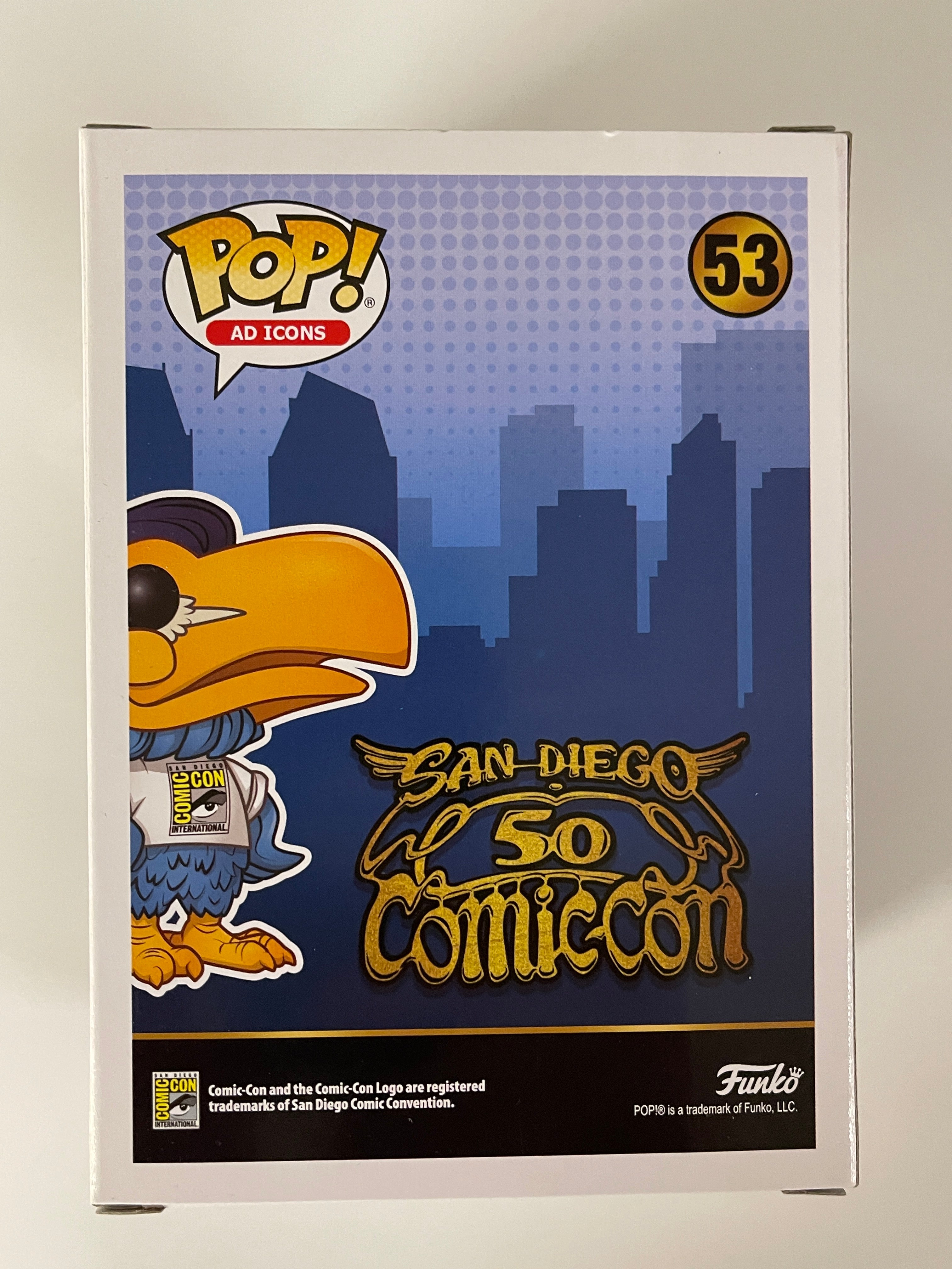 Funko Pop! Ad Icons Toucan #53 SDCC 2019 Summer Convention Limited Exclusive