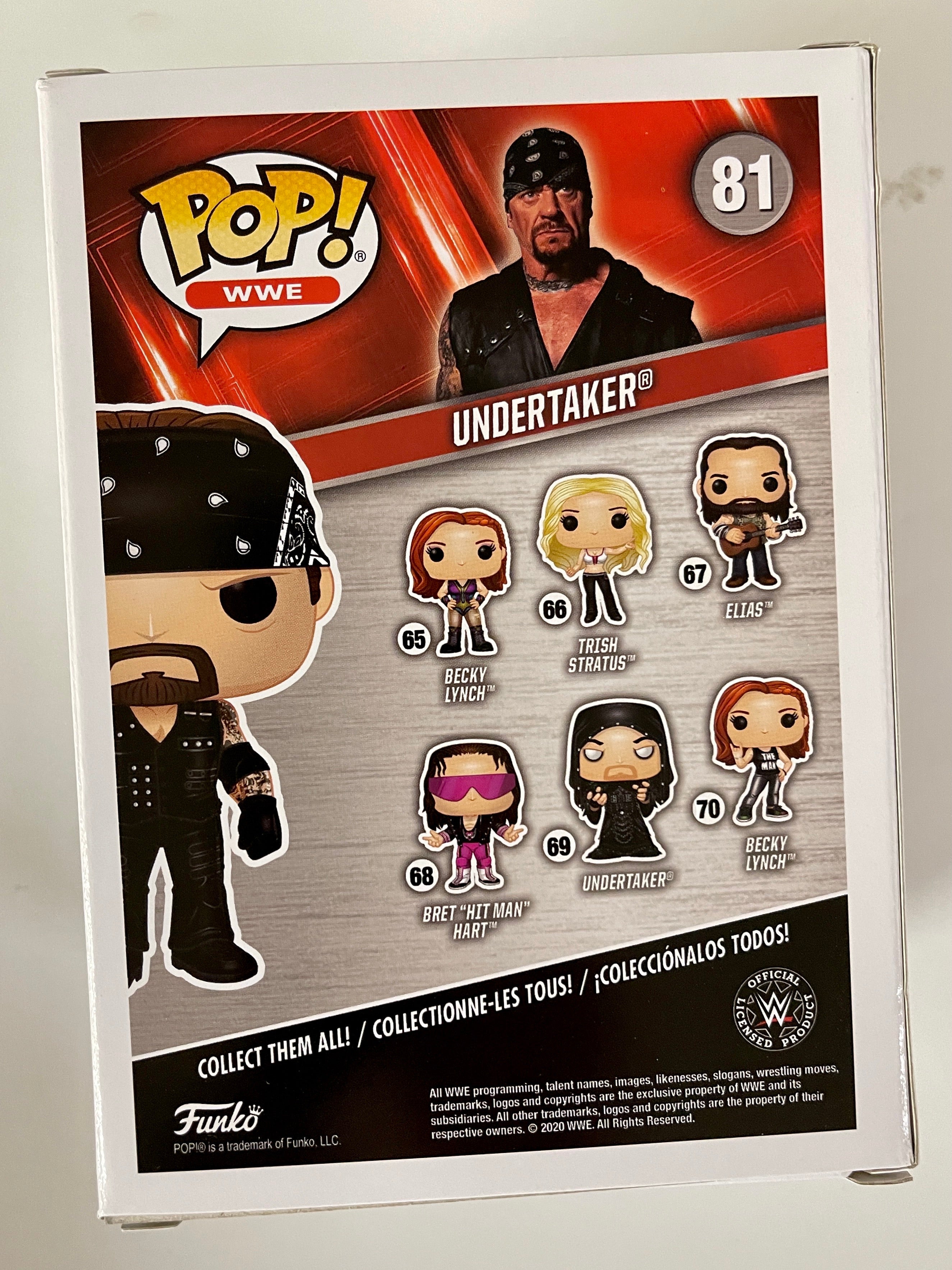 Funko Pop! WWE The Undertaker (American Badass) #81 Amazon 2020 Exclusive