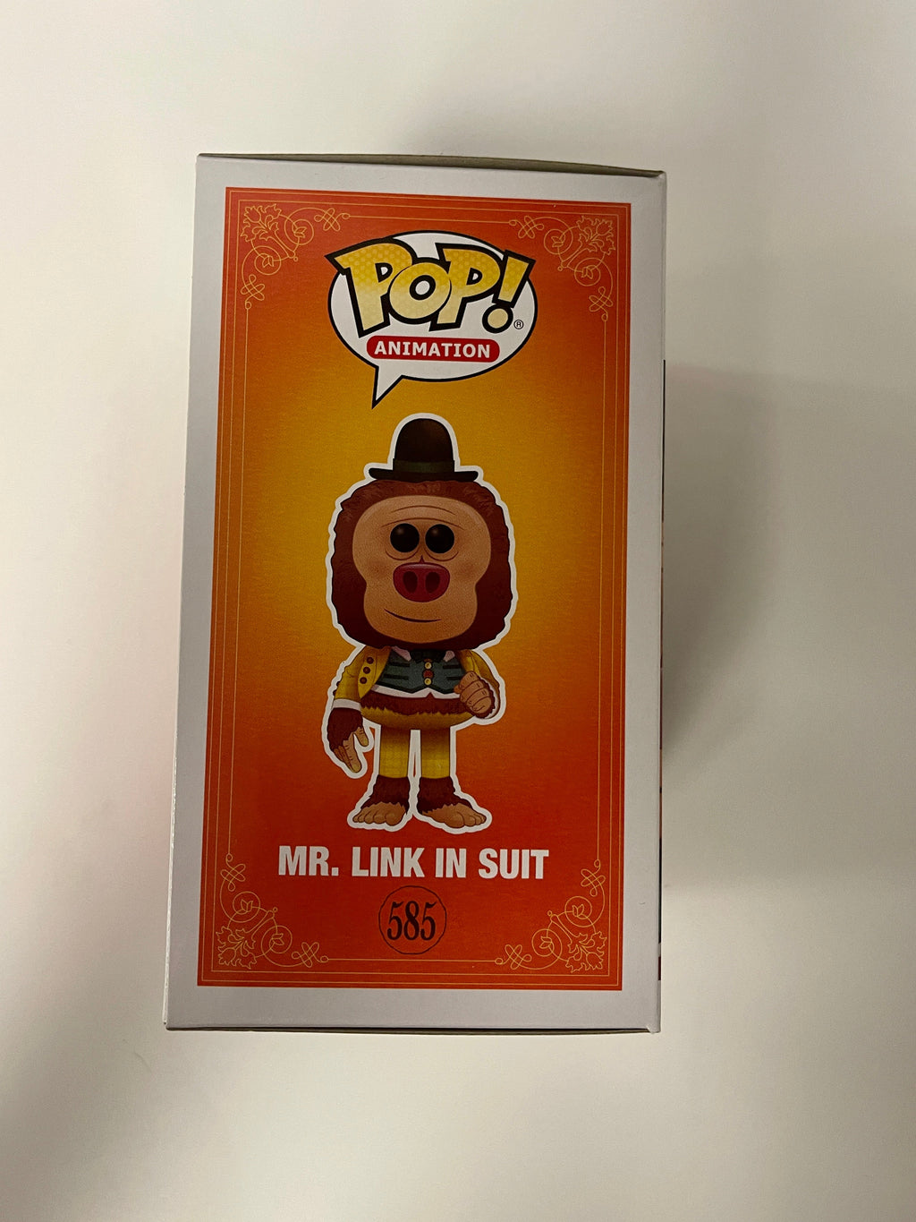 Funko Pop! Animation Mr. Link in Suit #585 Missing Link 2019 Vaulted