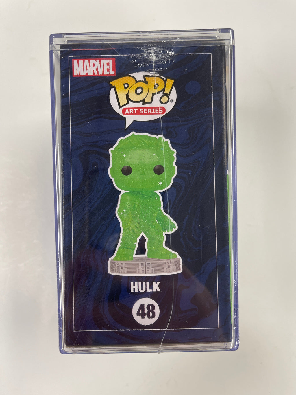 Funko Pop! Marvel Studios The Hulk (Green) #48 Infinity Saga Art Series Stack