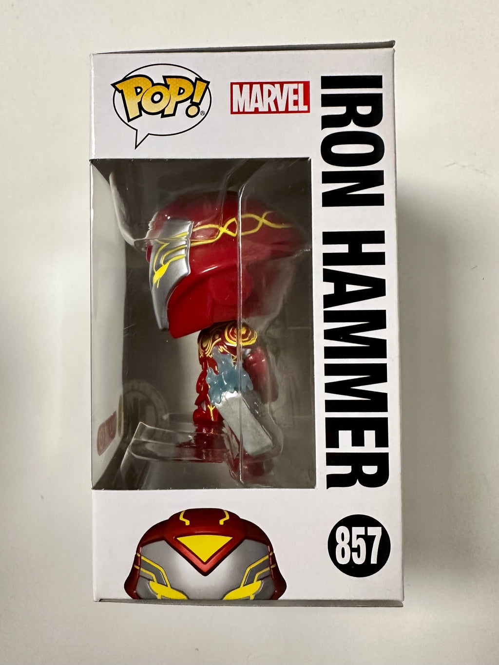 Funko Pop! Marvel Iron Hammer #857 Infinity Warps 2021 Glow Target Exclusive