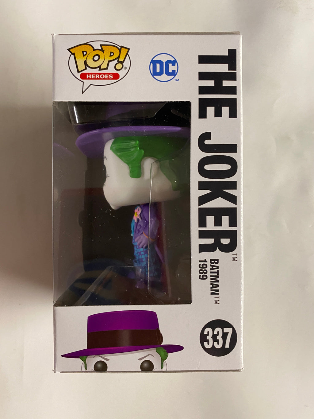 Funko Pop! DC Heroes The Joker #337 Batman 1989 Jack Nicholson