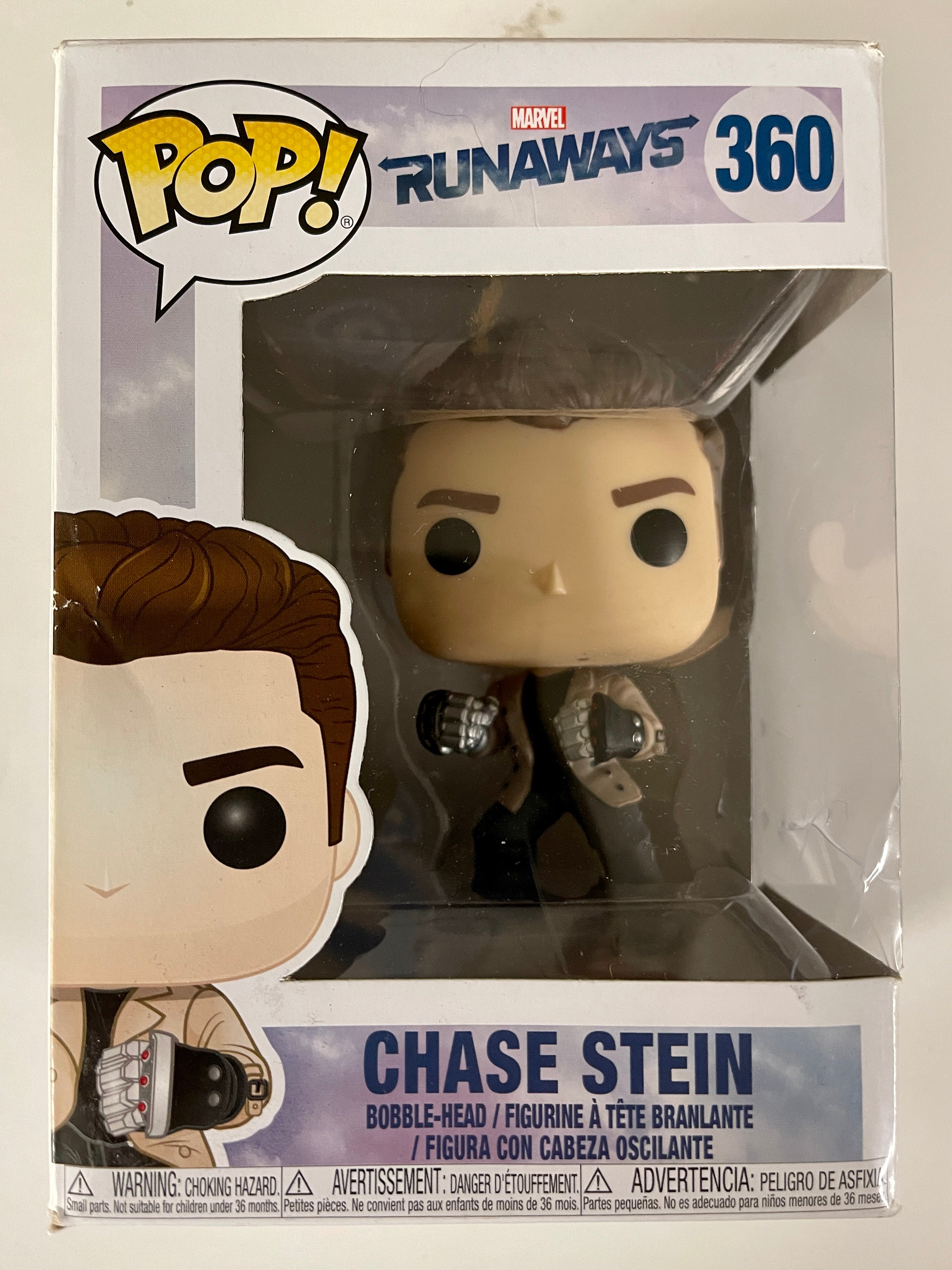 Funko Pop! Marvel Chase Stein #360 Runaways 2018 Box Dmg