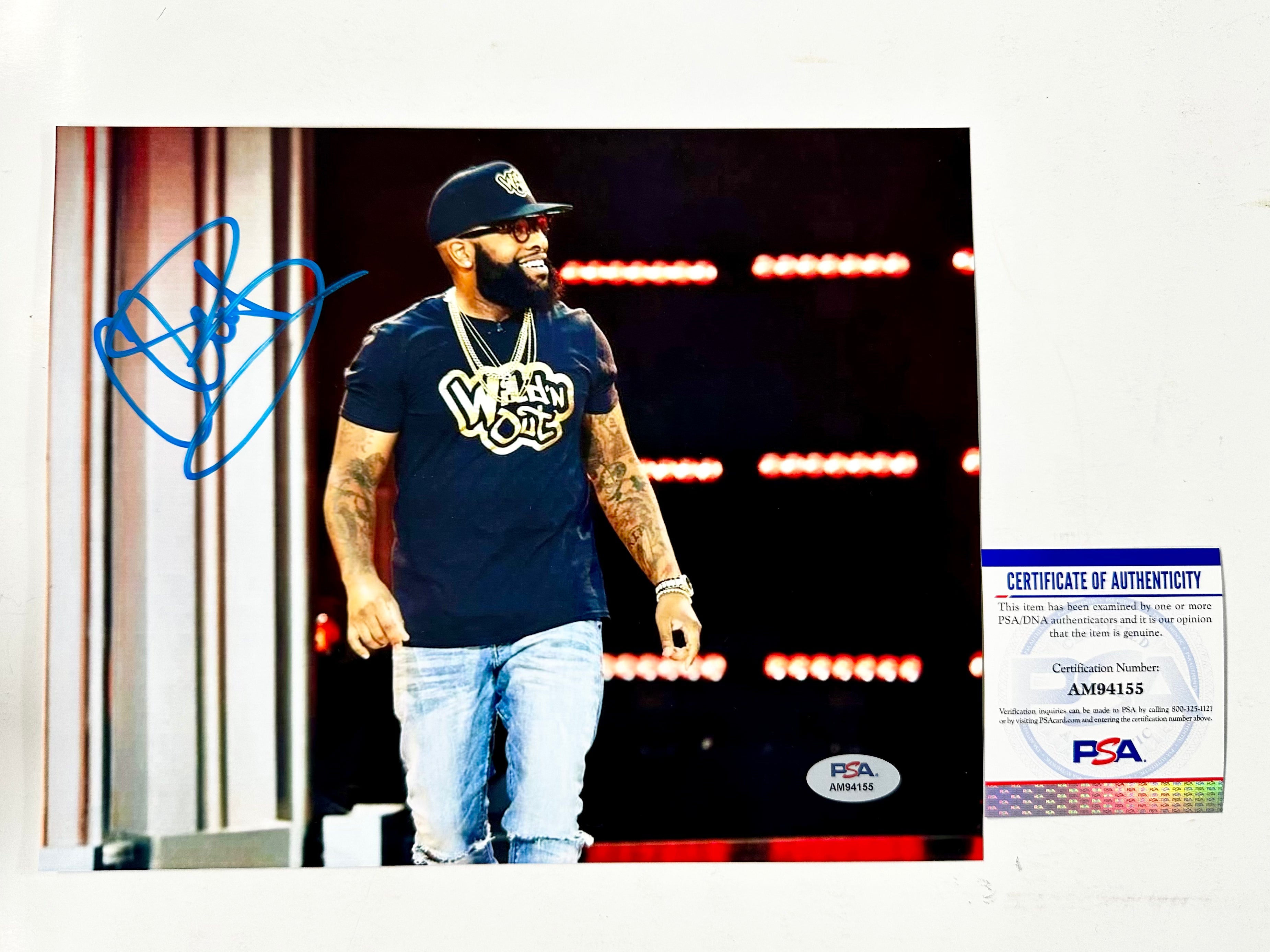 comedian-chico-bean-signed-8x10-mtv-wild-n-out-photo-with-psa-dna-coa-1