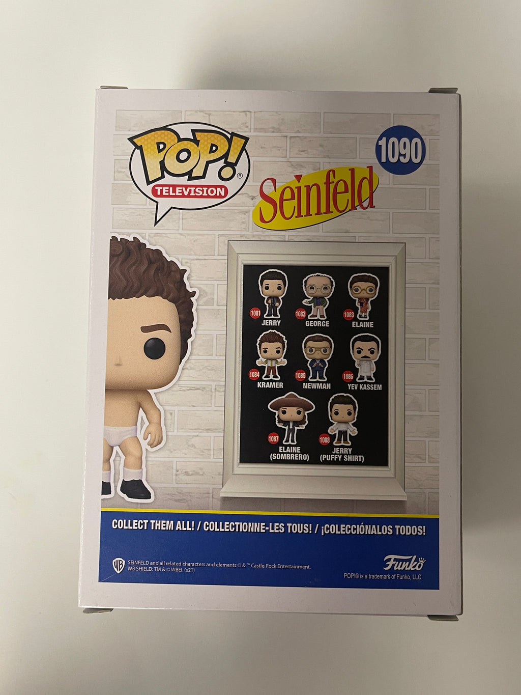Funko Pop! Television Kramer In Underwear #1090 Seinfeld SE 2021 Exclusive