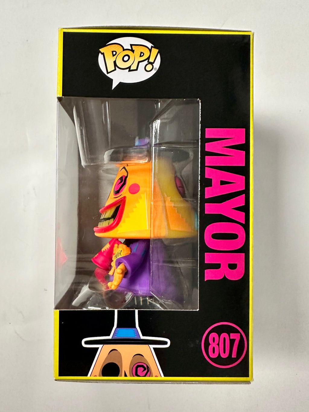 Funko Pop! Disney Black Light Mayor #807 Nightmare Before Christmas 2022