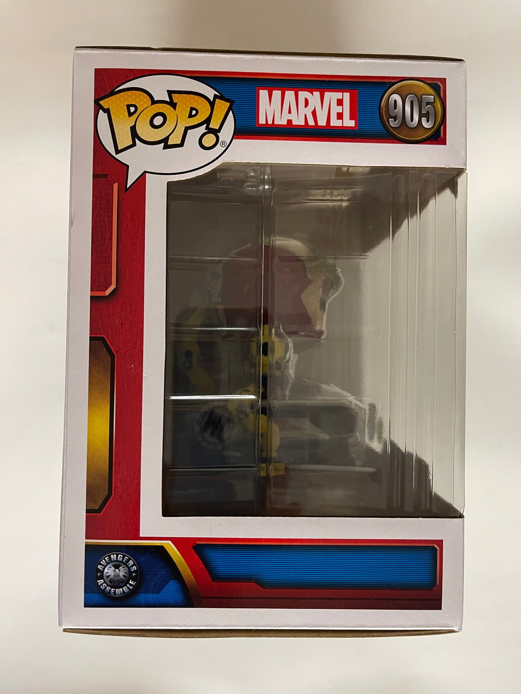 Funko Pop! Deluxe Marvel Iron Man with Gantry #905 GITD PX Previews Exclusive