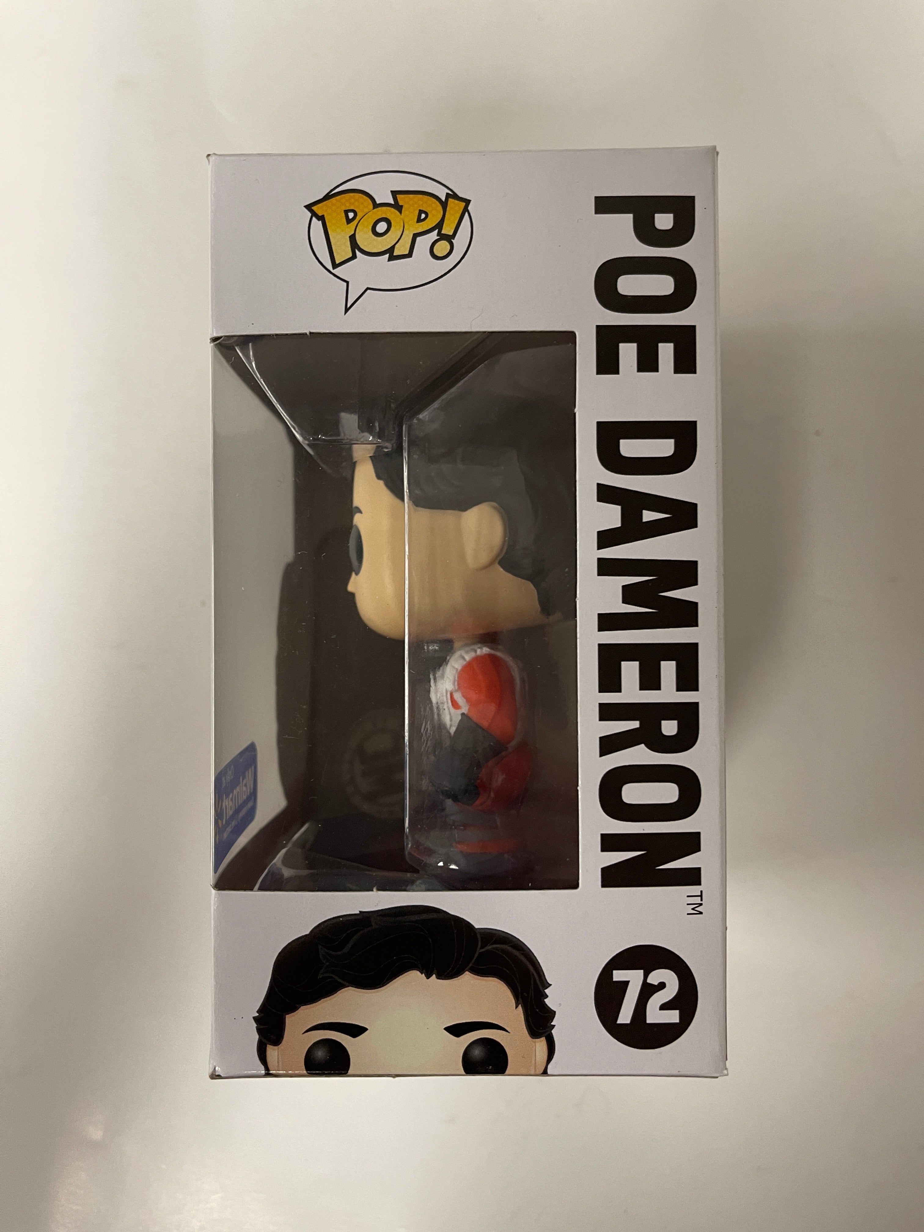 Funko Pop! Star Wars Poe Dameron #72 The Force Awakens Walmart 2015 Vaulted Exclusive