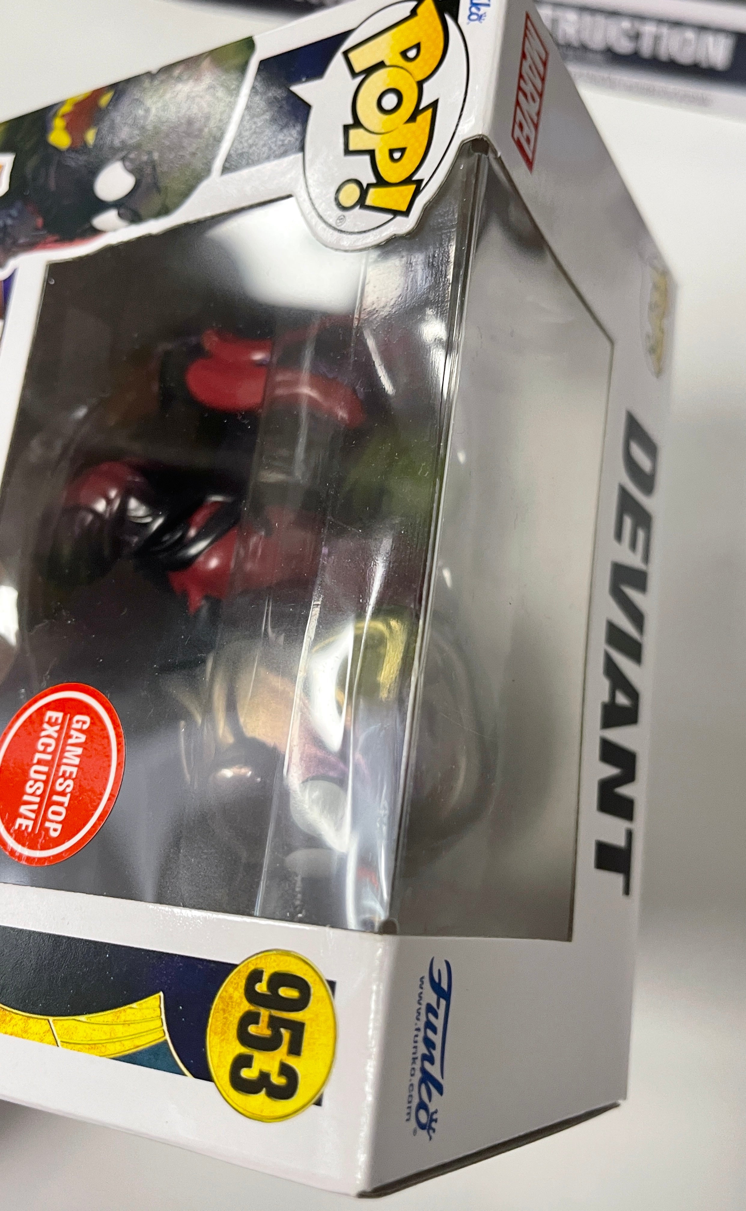 Funko Pop! Marvel Metallic Deviant #953 The Eternals GameStop 2021 Exclusive