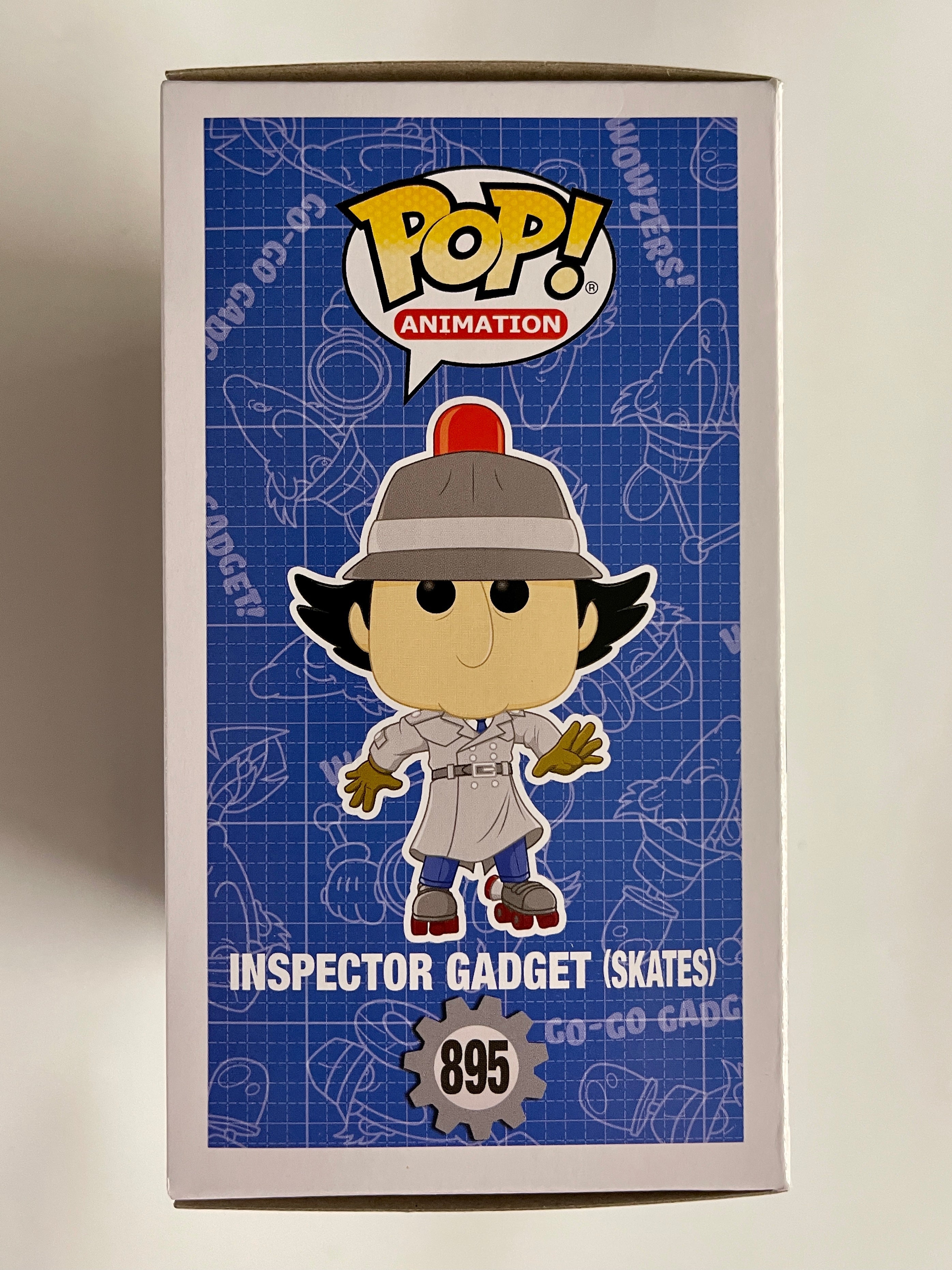 Maurice LaMarche Signed Inspector Gadget (Skates) #895 Funko Pop! With JSA COA