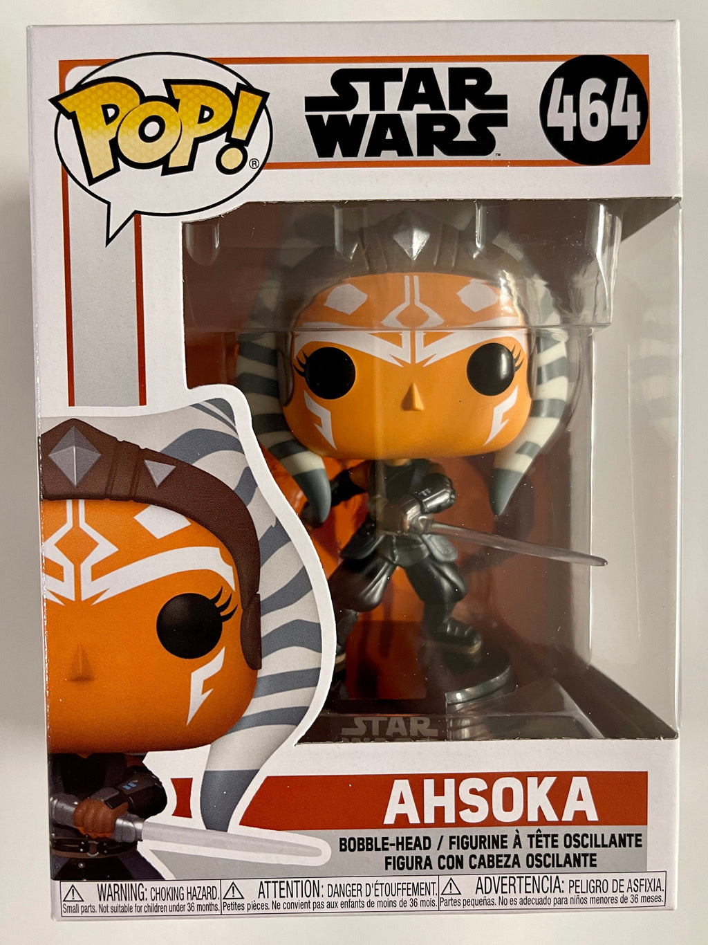 Funko Pop! Star Wars Ahsoka Tano #464 The Mandalorian Disney 2021