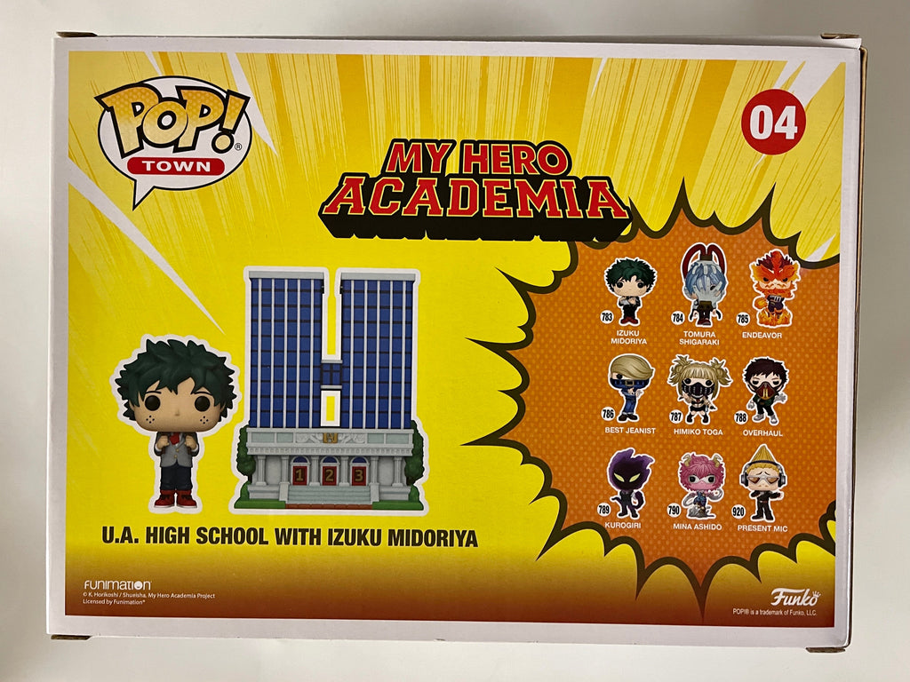 Funko Pop! Town U.A. High School With Izuku Midoriya #04 My Hero Academia Deku