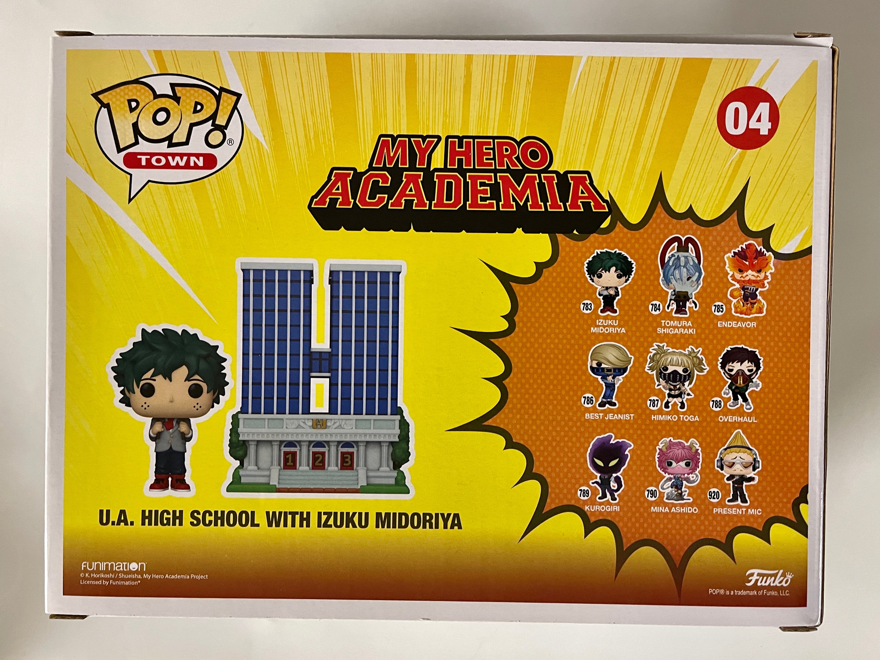 Funko Pop! Town U.A. High School With Izuku Midoriya #04 My Hero Academia Deku